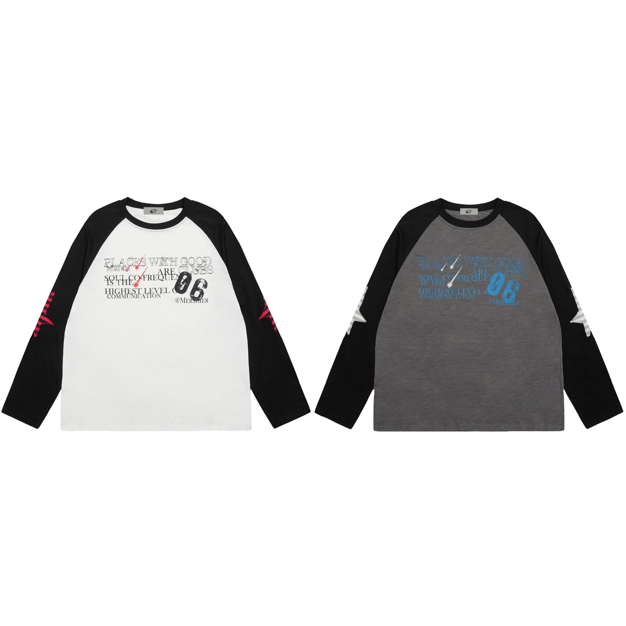 Omirad Raglan Graphic Long-Sleeve Tee