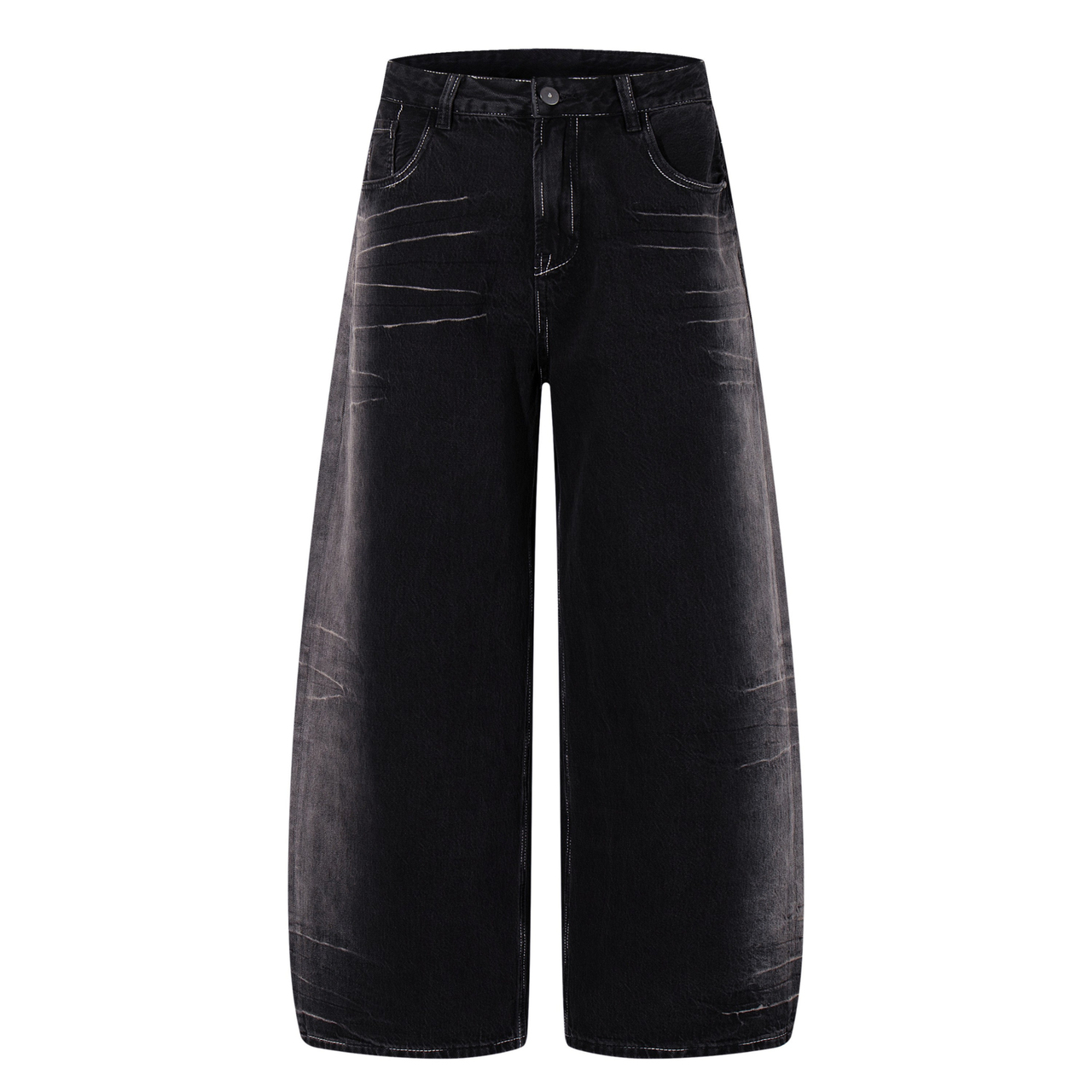 Omirad Minimal Fade Wide-Leg Jeans