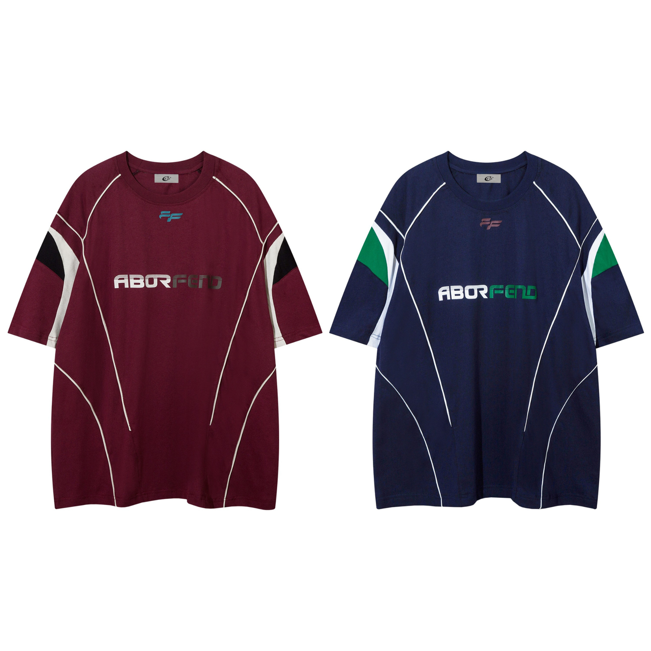 Omirad ABORFEND Paneled Jersey Tee