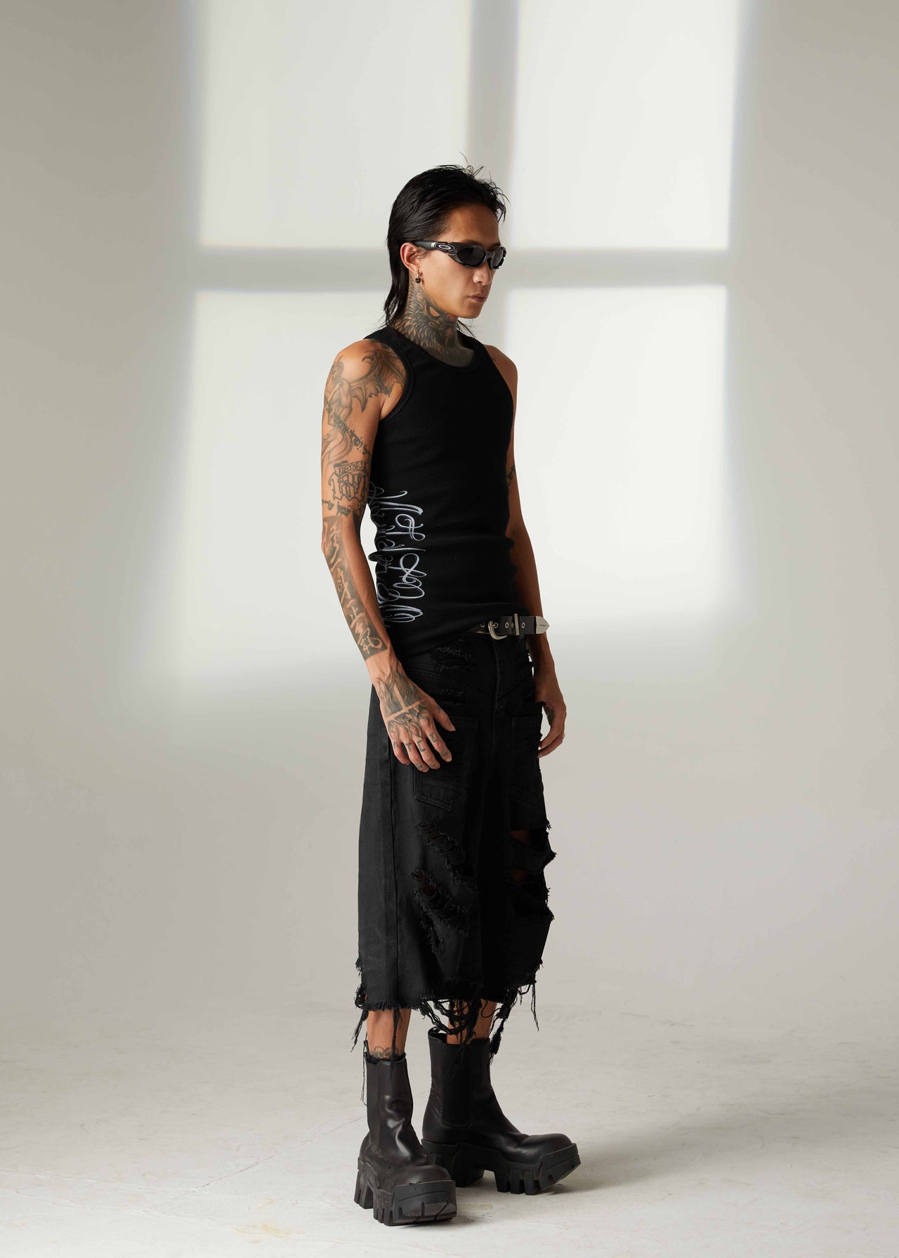 American High Street Washed Edgy Jorts