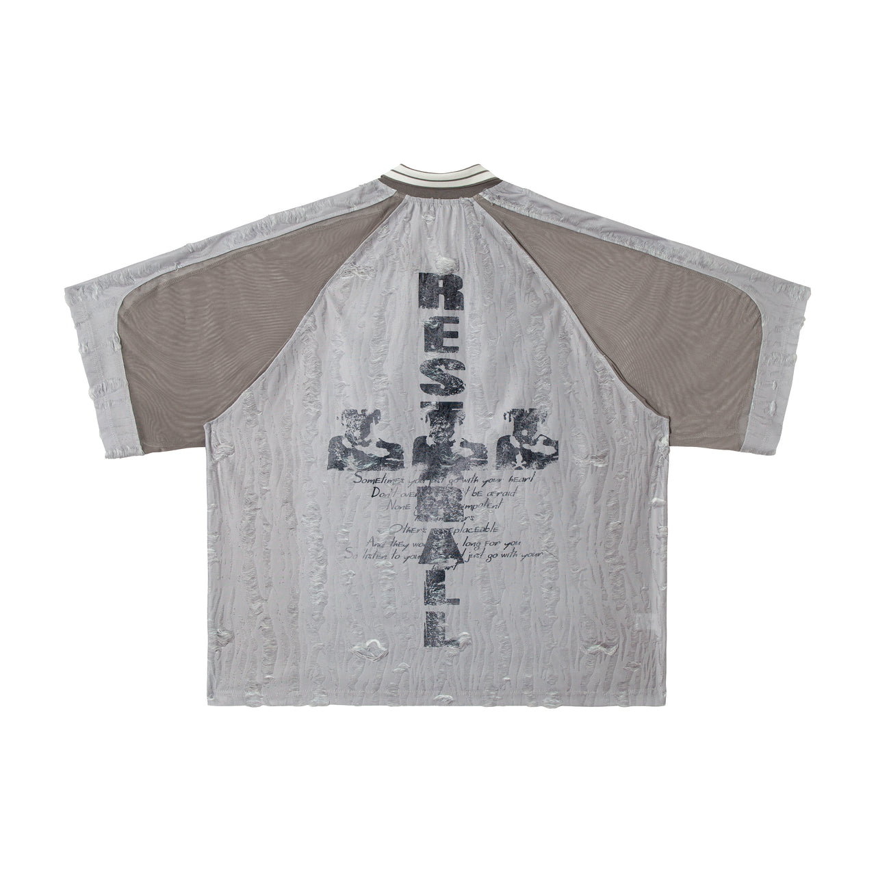 Vintage Graffiti Number Print Oversized Tee