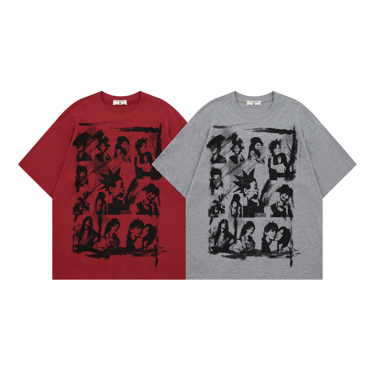 American Vintage Portrait Print Design Tee