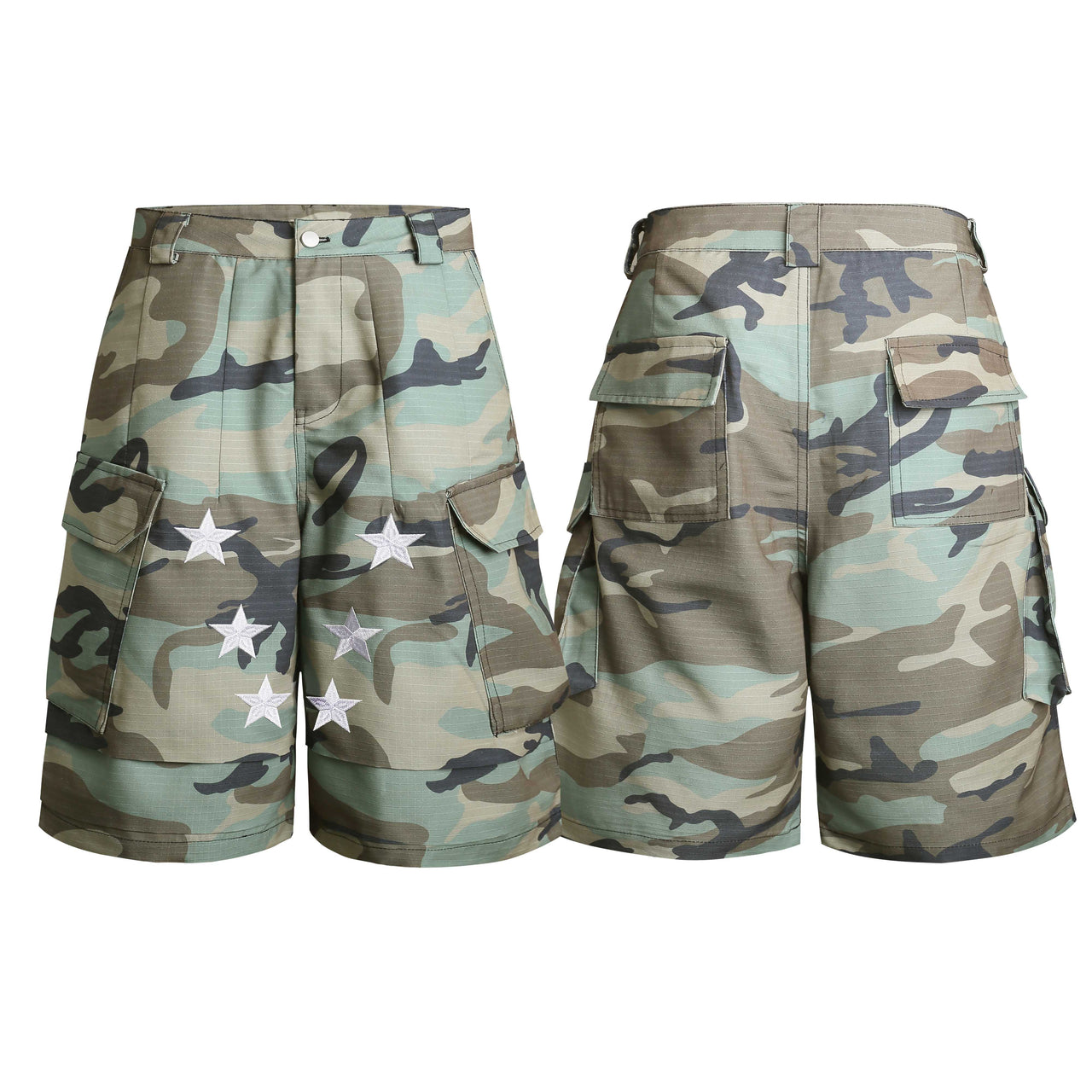 Omirad Camo Star Cargo Shorts