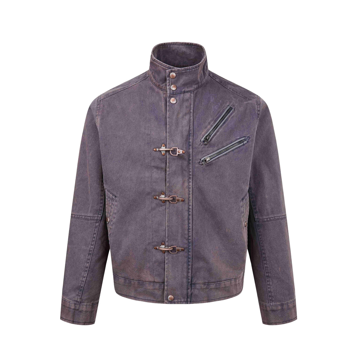 Omirad Washed Fireman Clasp Utility Jacket