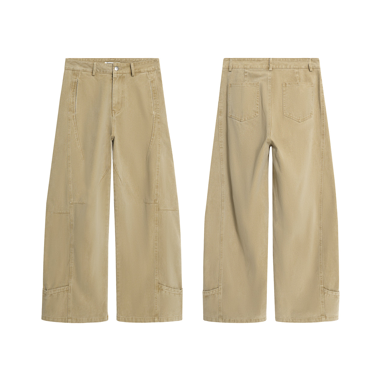 Omirad Minimal Wide-Leg Work Pants