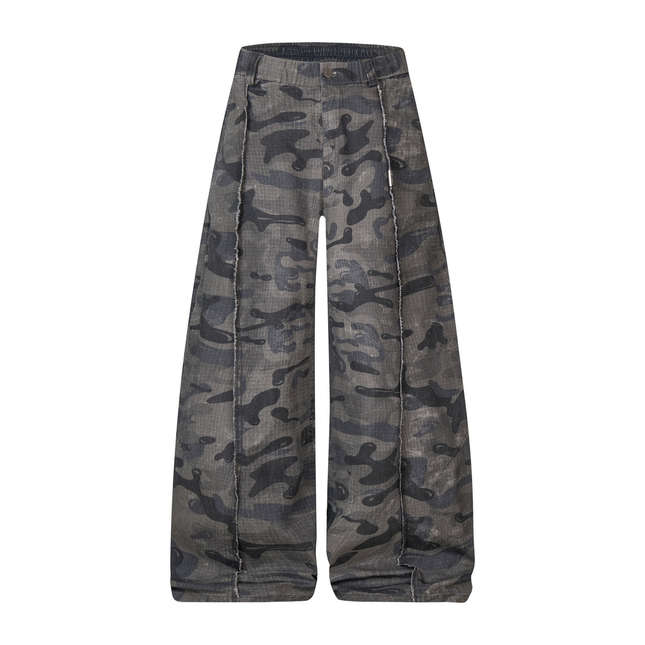 Omirad Dark Camo Wide-Leg Pants