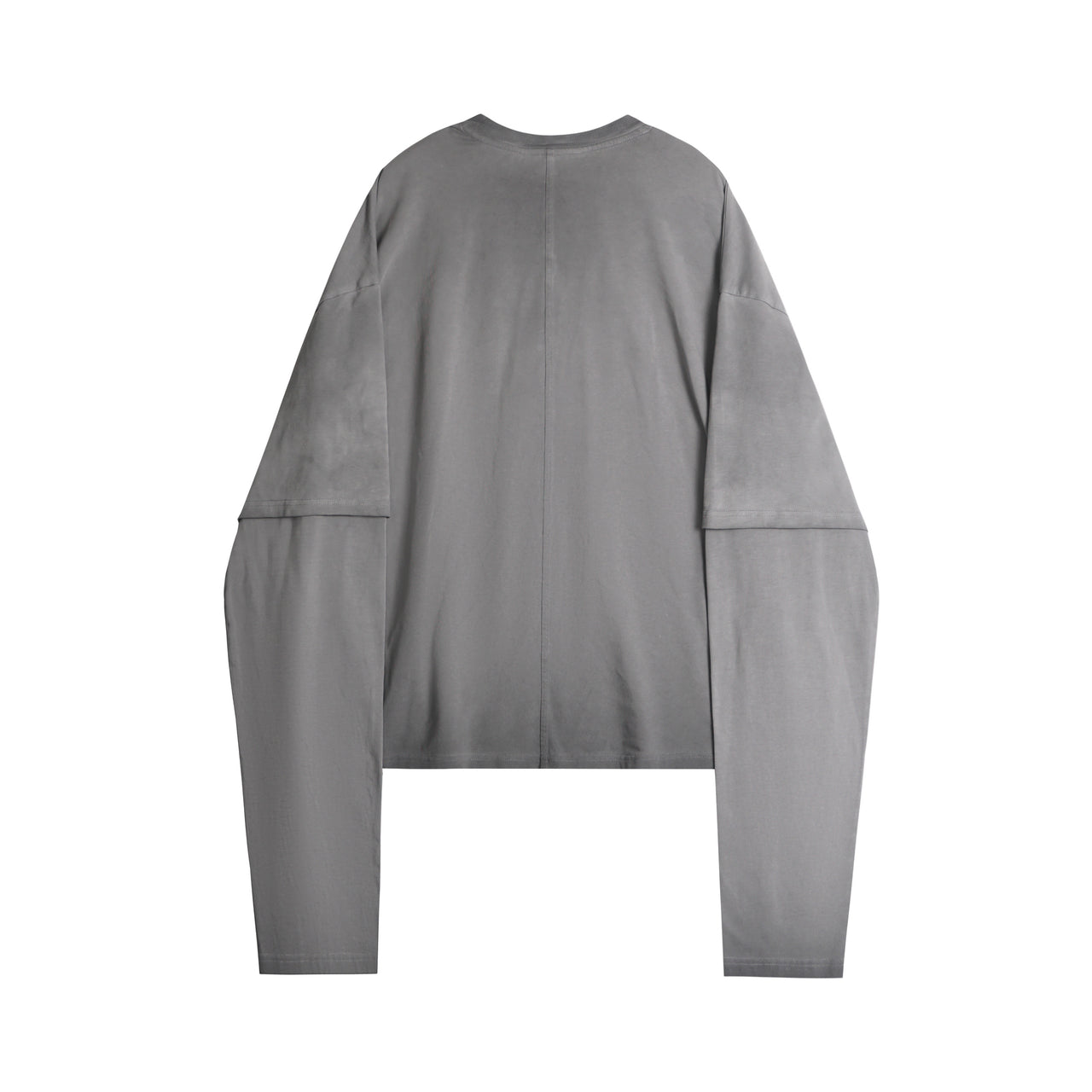 Streetwear Portrait Graphic Fake Two-Piece Sweatshirt