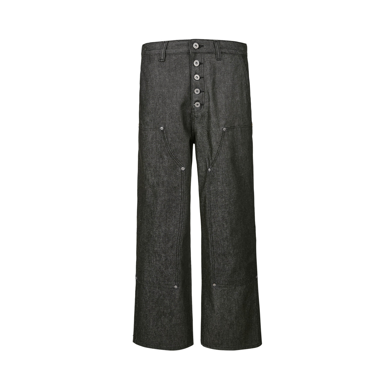 Omirad Button-Fly Utility Straight-Leg Pants