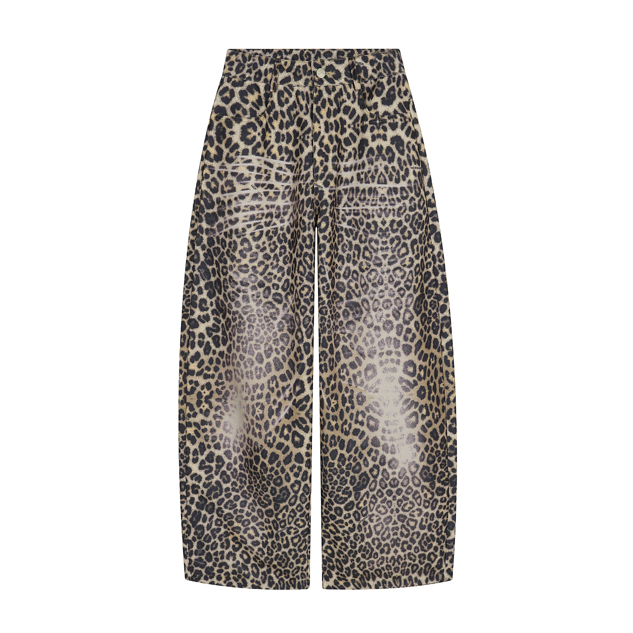 American Streetwear Leopard Print Casual Pants