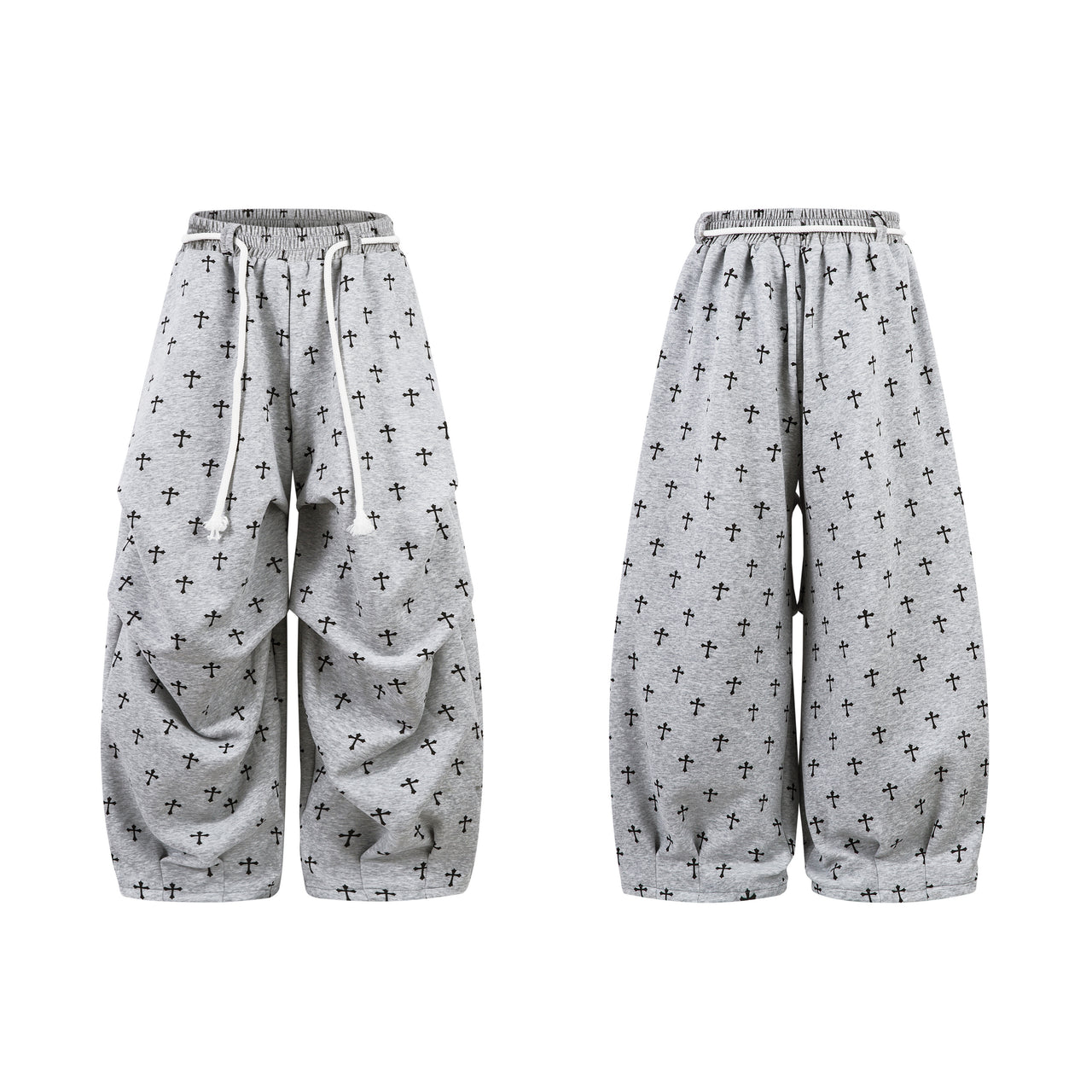 Omirad Cross Print Sweatpants