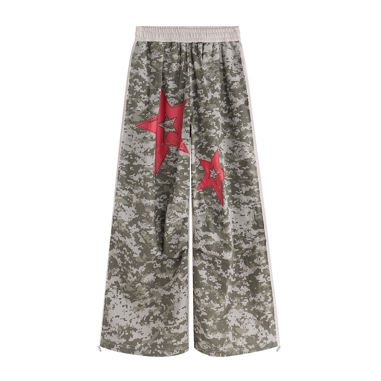 Omirad Digital Camo Star Wide-Leg Pants