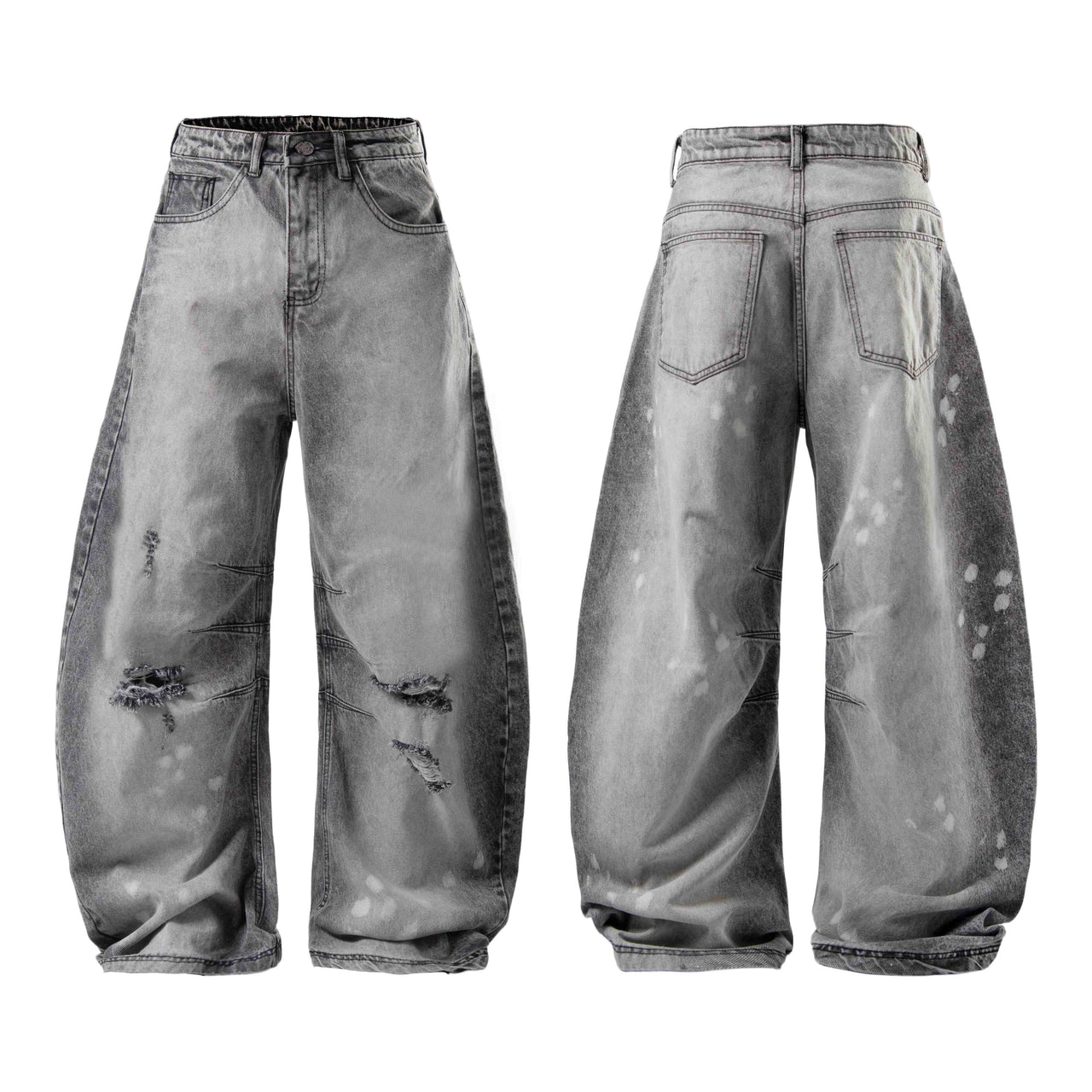 Omirad Washed Baggy Jeans