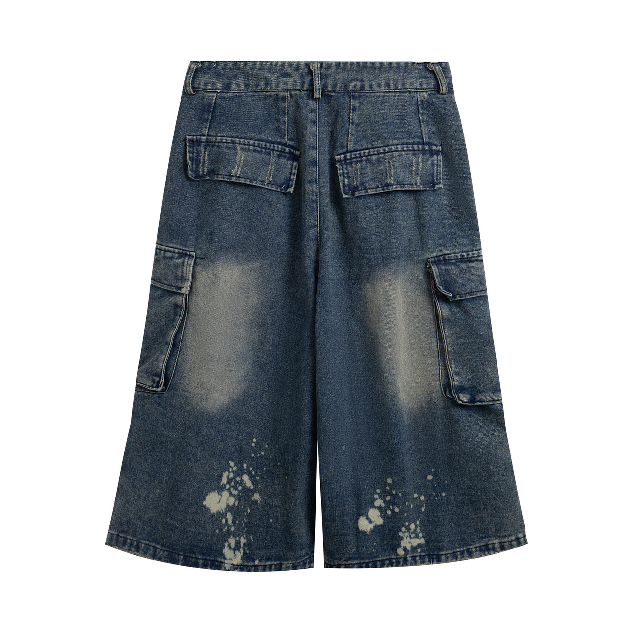 American Vintage Pleated Multi-Pocket Jorts
