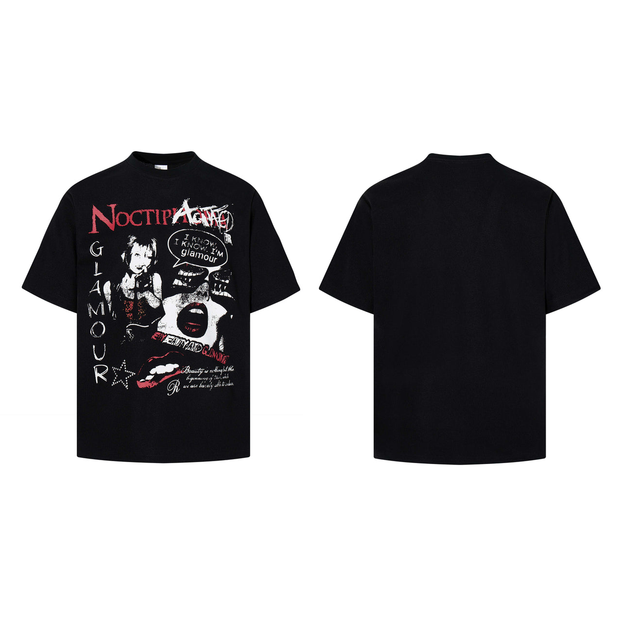 Omirad “Noctipanic Glamour” Graphic Tee