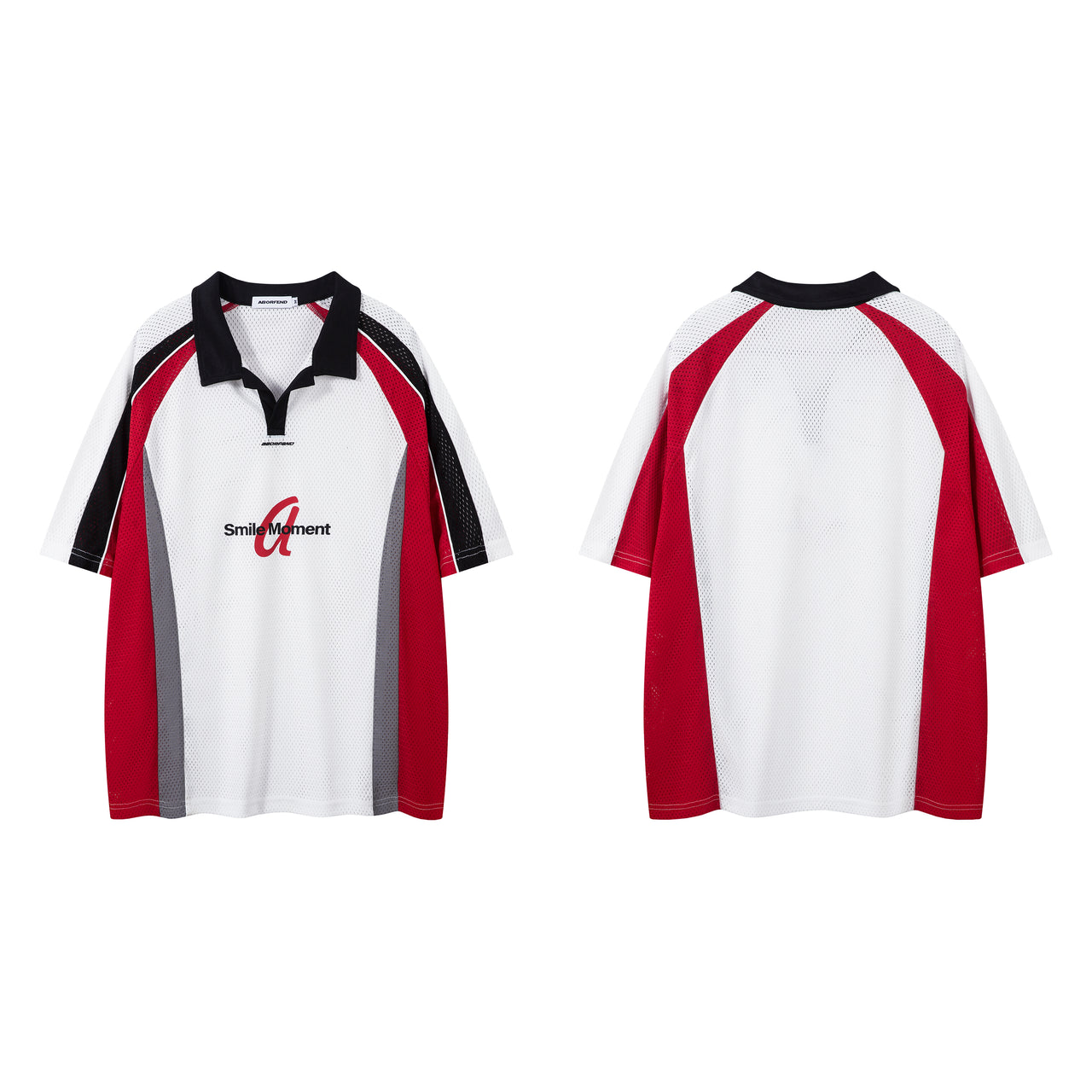 Streetwear Color Block Patchwork Tee