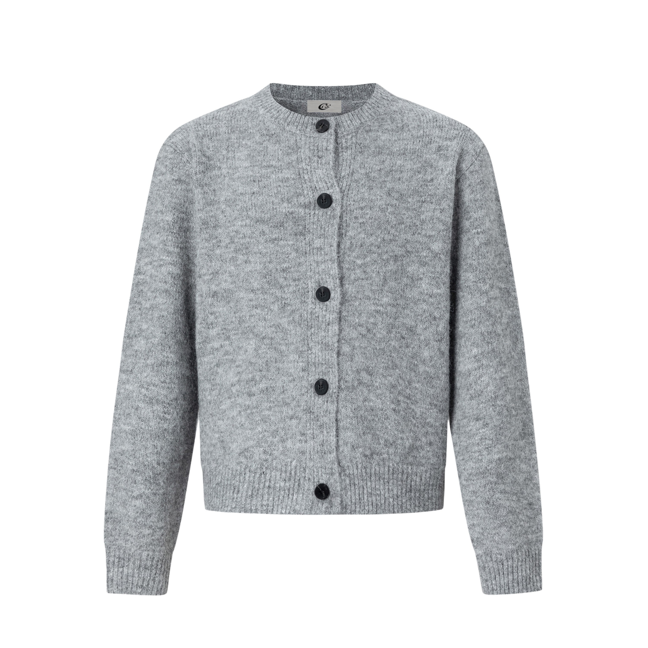 Omirad Minimal Wool Blend Knit Cardigan