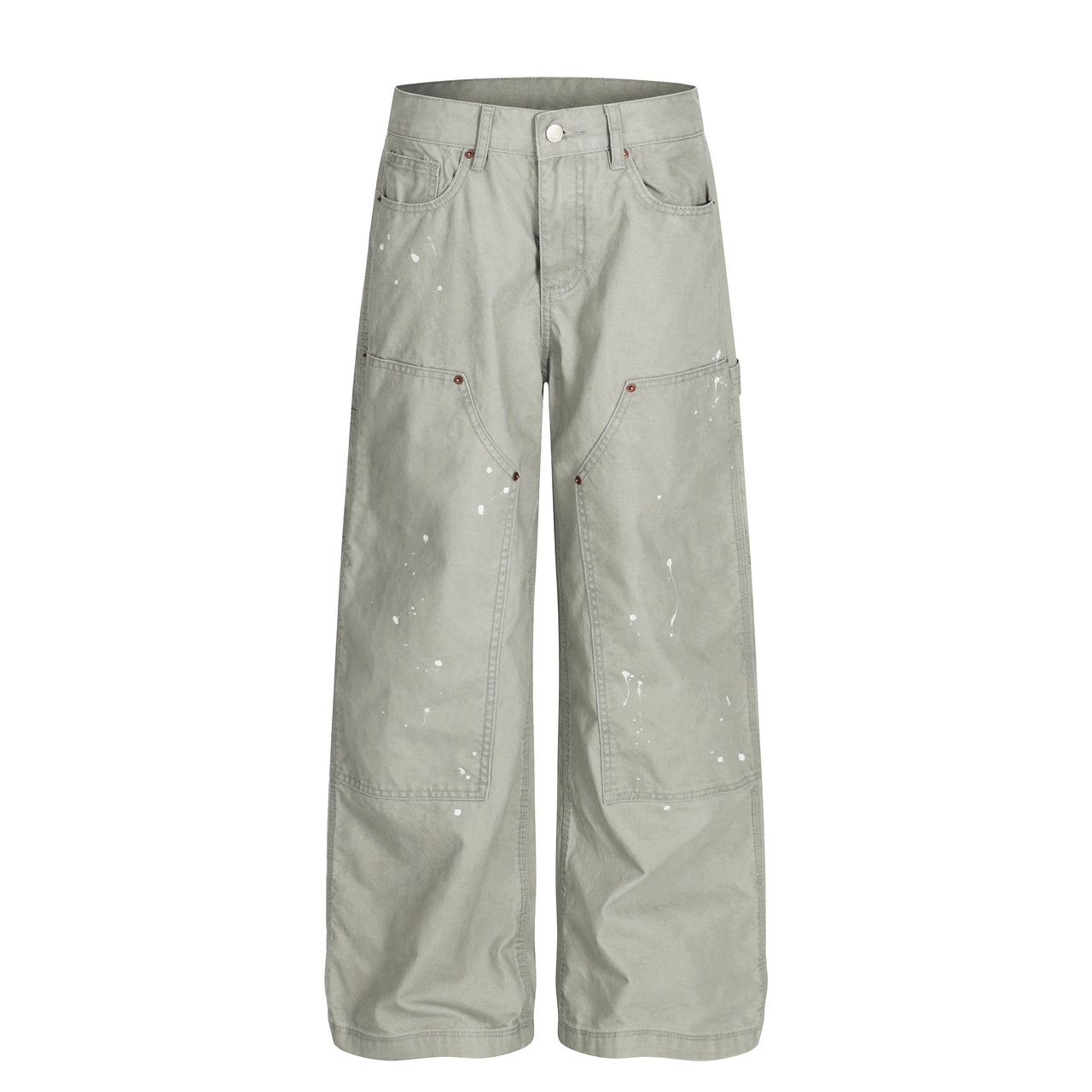 Omirad Paint-Splatter Utility Work Pants