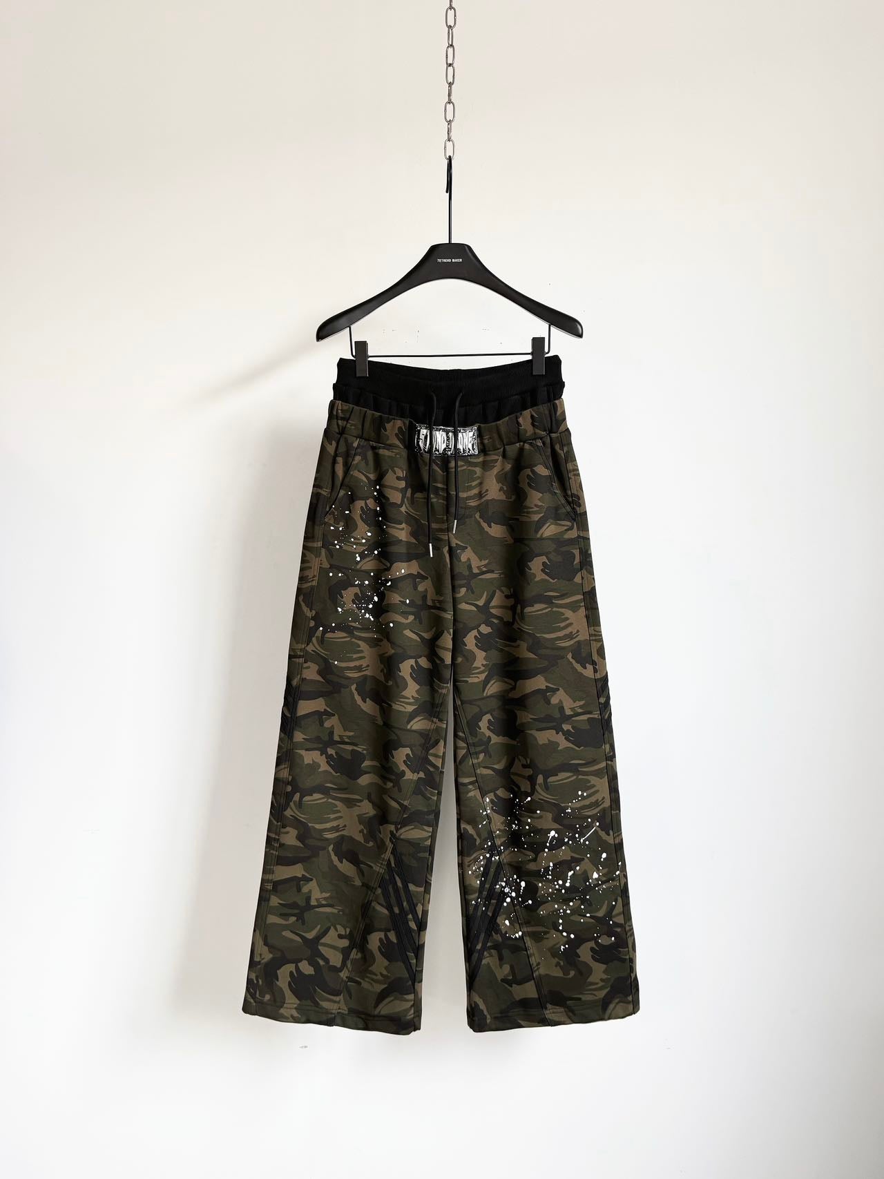 American Streetwear Double-Waist Camouflage Casual Pants
