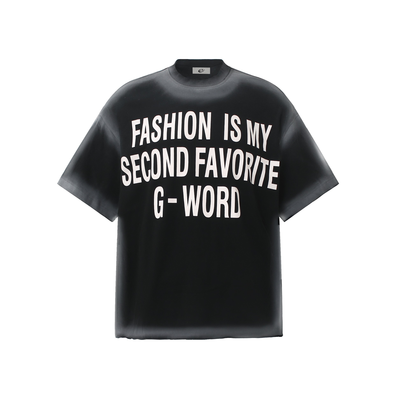 Omirad Bold Slogan Gradient Tee