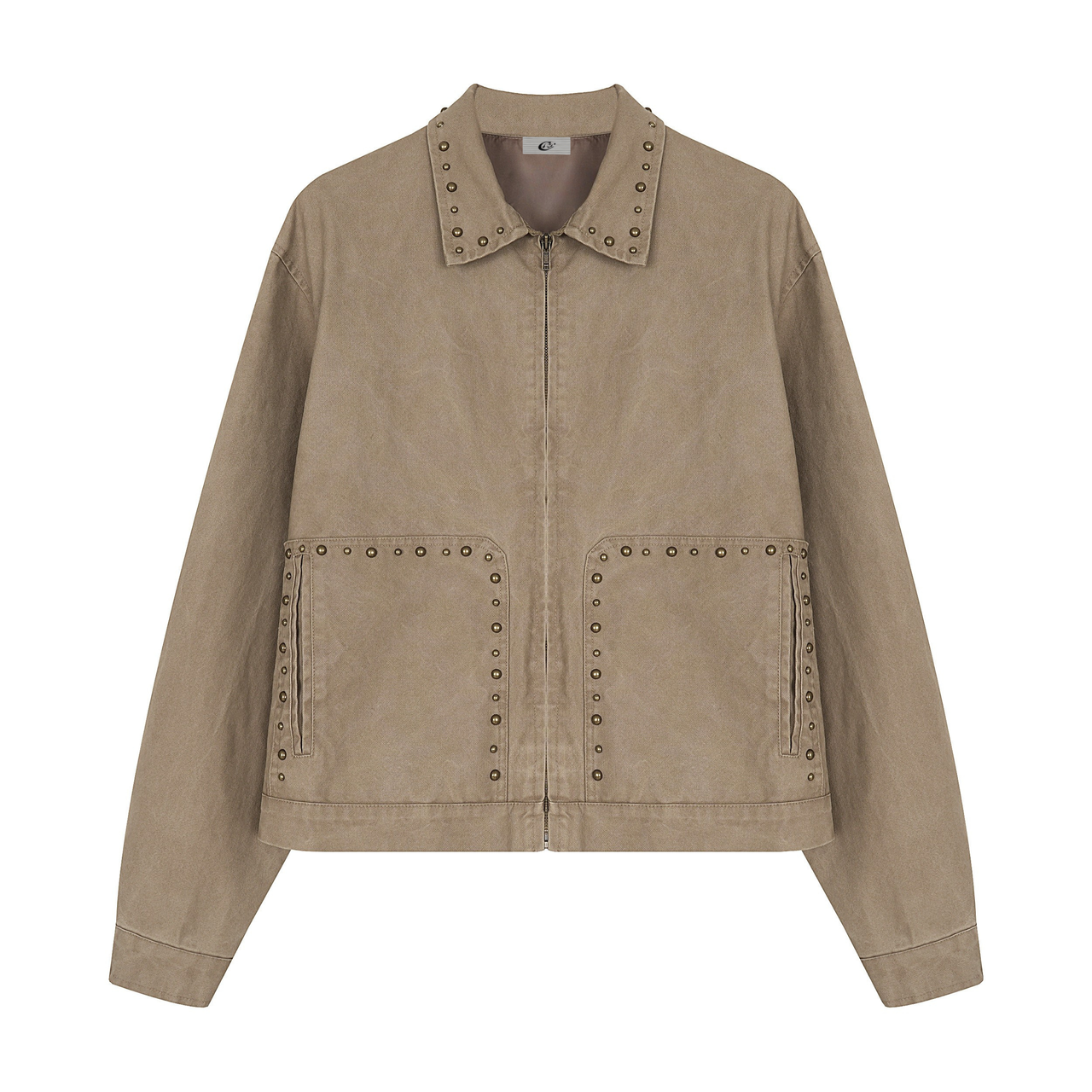 Omirad Studded Vintage Work Jacket