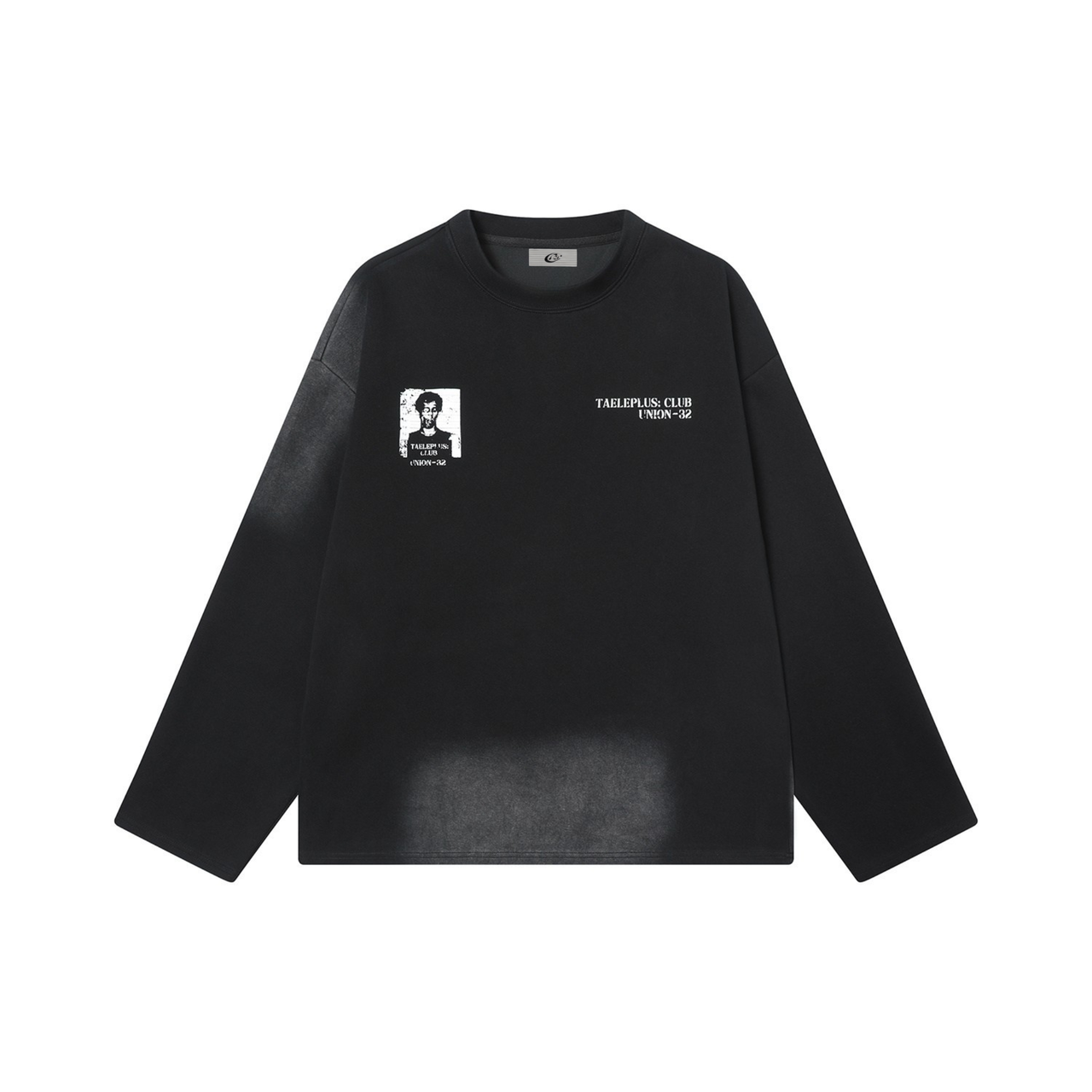 Omirad “TAELEPLUS CLUB” Washed Code Long Sleeve Tee