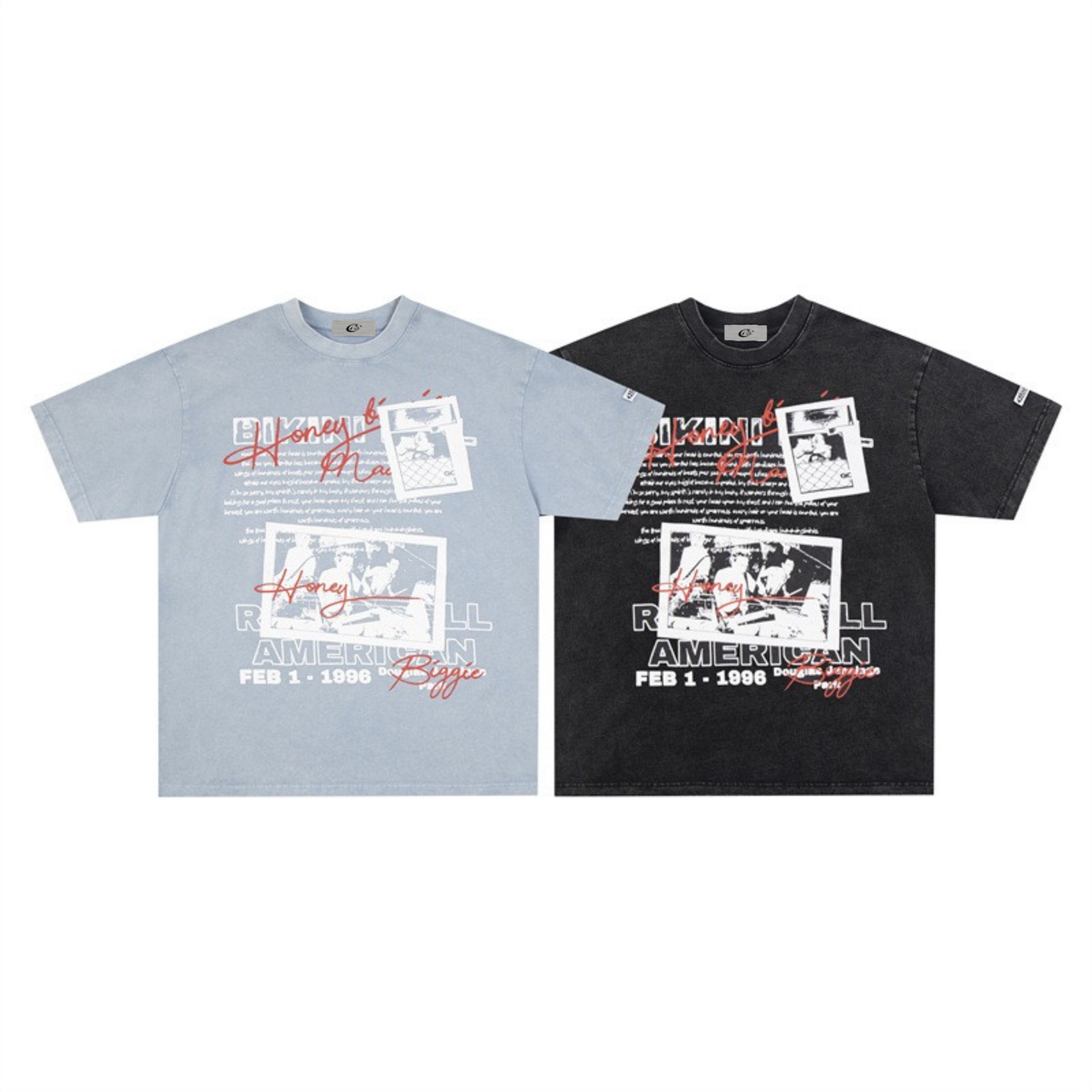 Omirad Vintage Graphic Oversized Tee