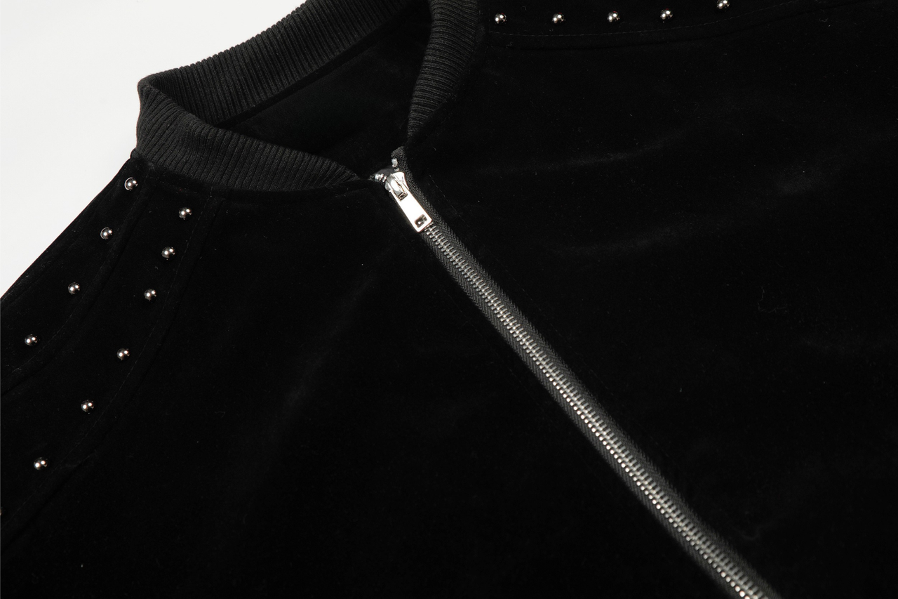 Omirad Camo Sleeve Varsity Jacket