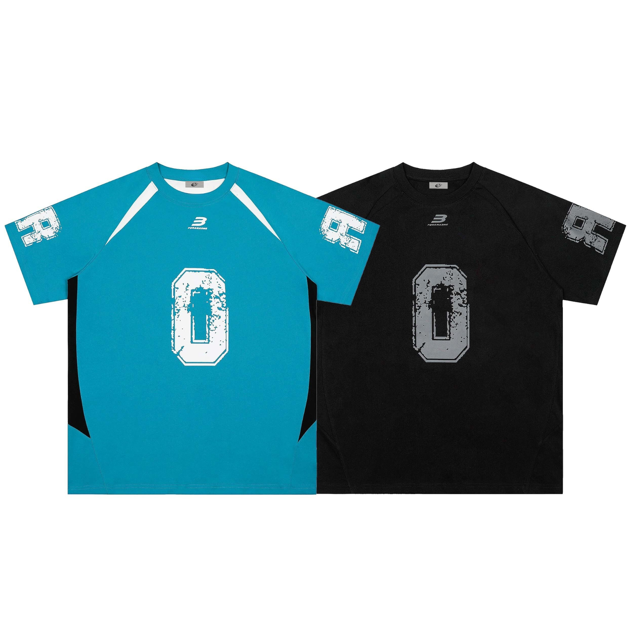 Omirad Varsity Number Patchwork Tee