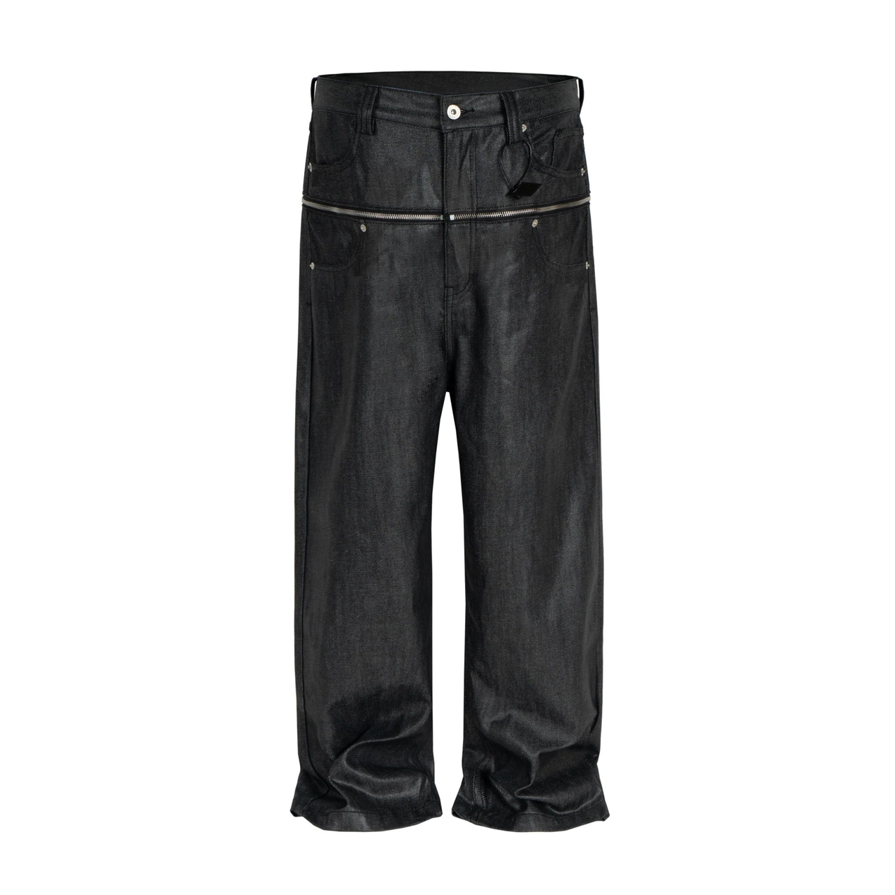Omirad Double Waist Denim Pants