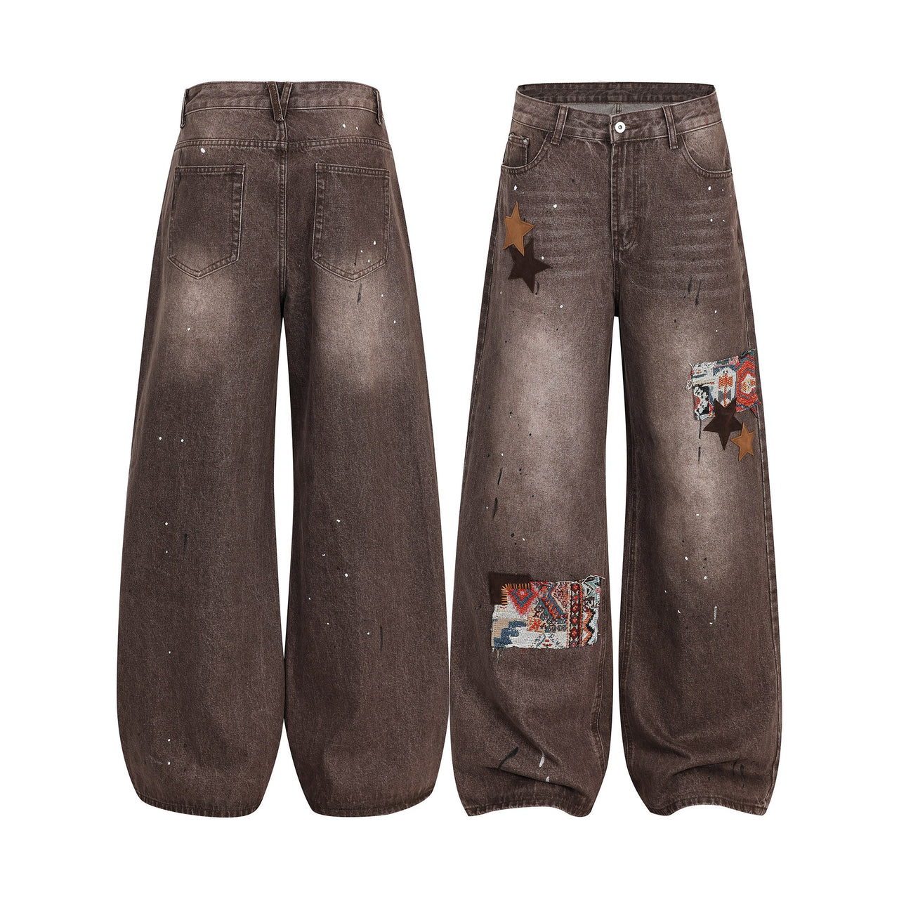 Omirad “Vintage Patchwork Star Denim”