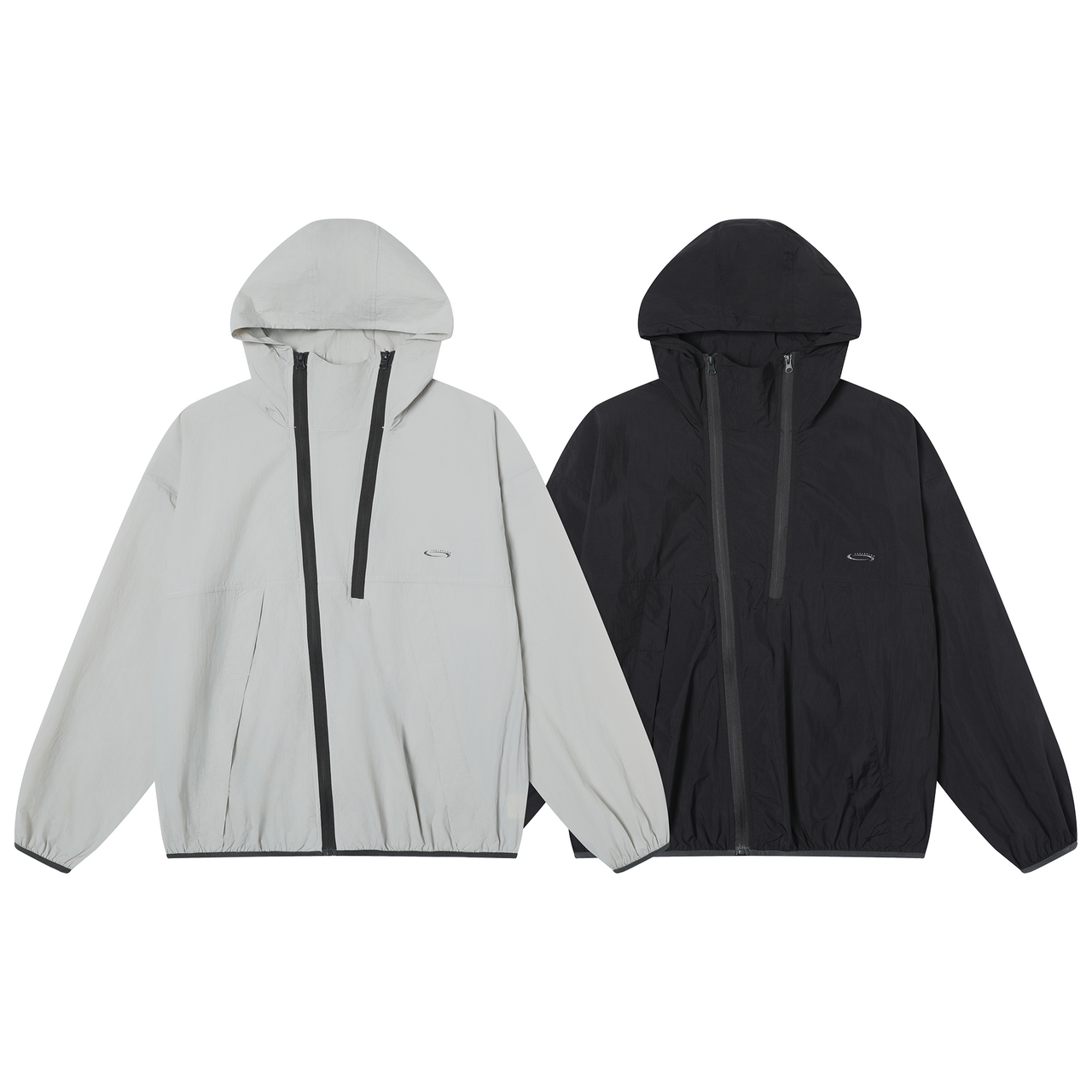 Omirad Lightweight Nylon Hooded Jacket