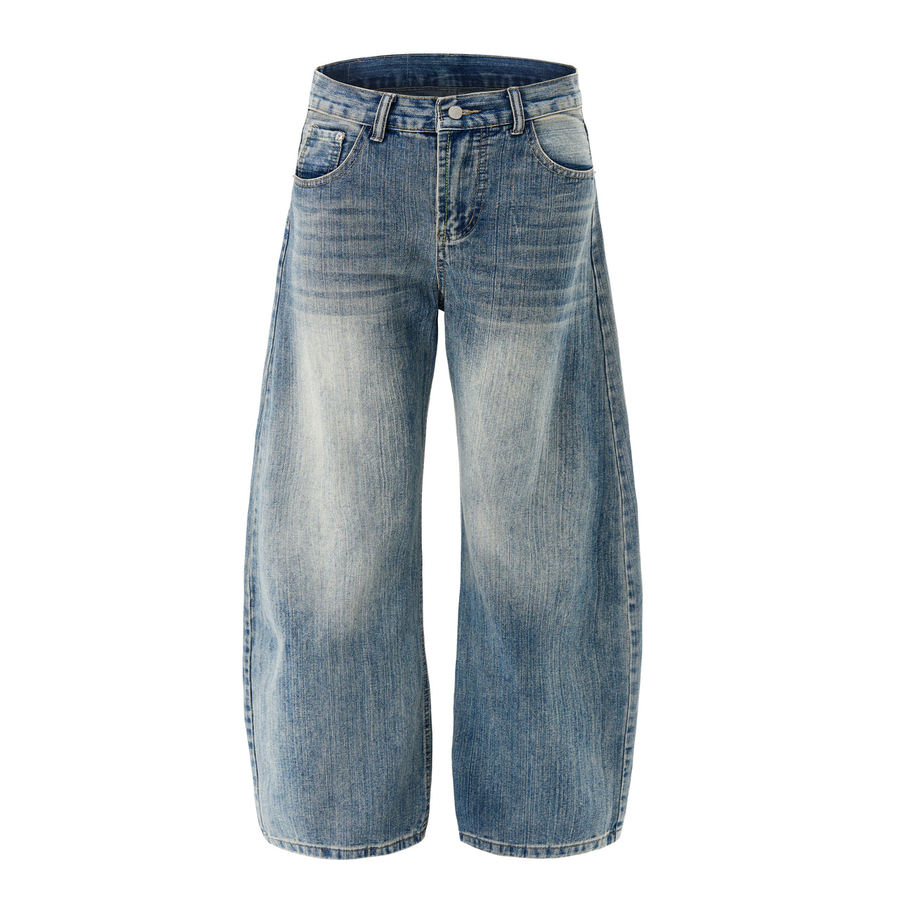 Omirad Vintage Fade Barrel Jeans