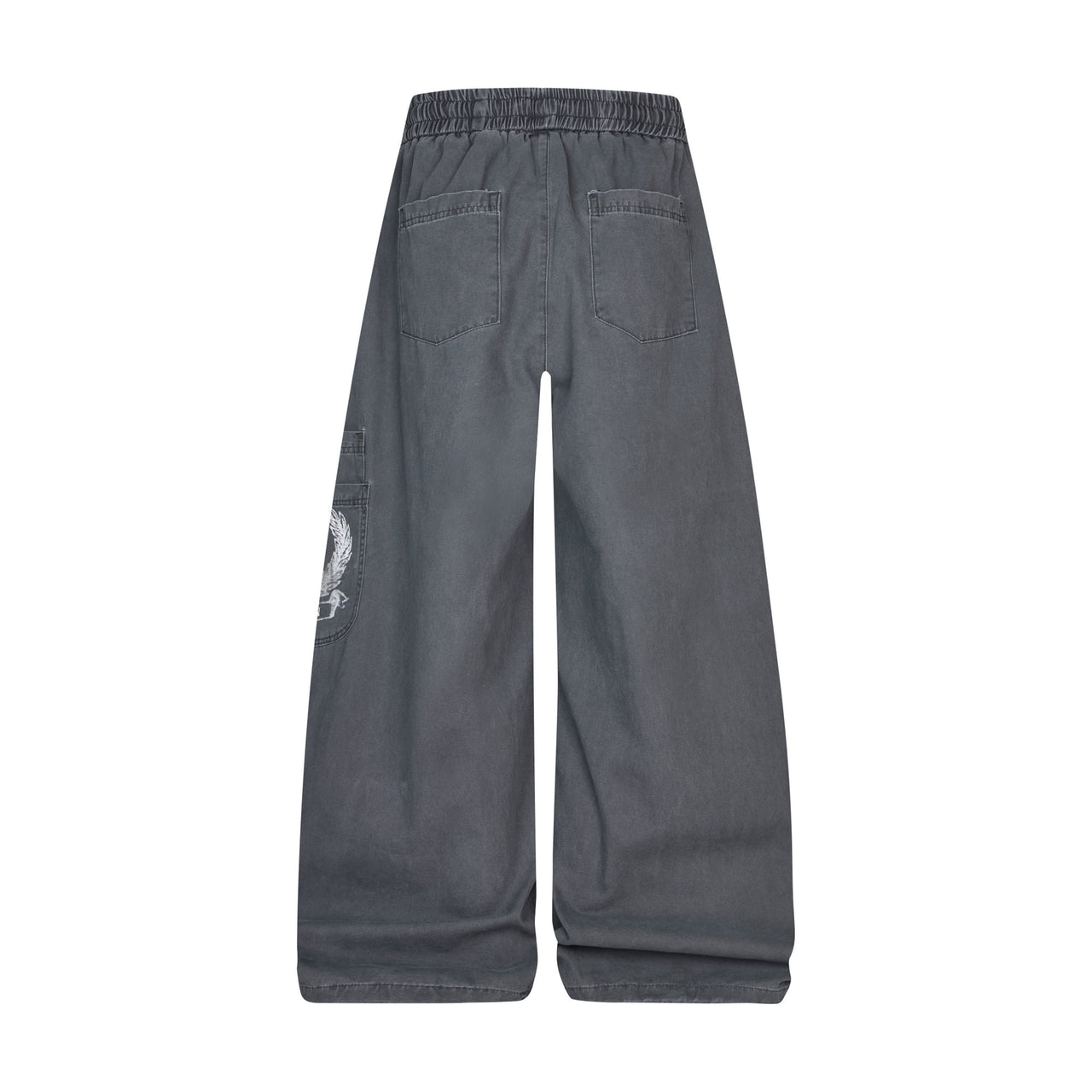 Omirad ROD Graphic Wide-Leg Pants
