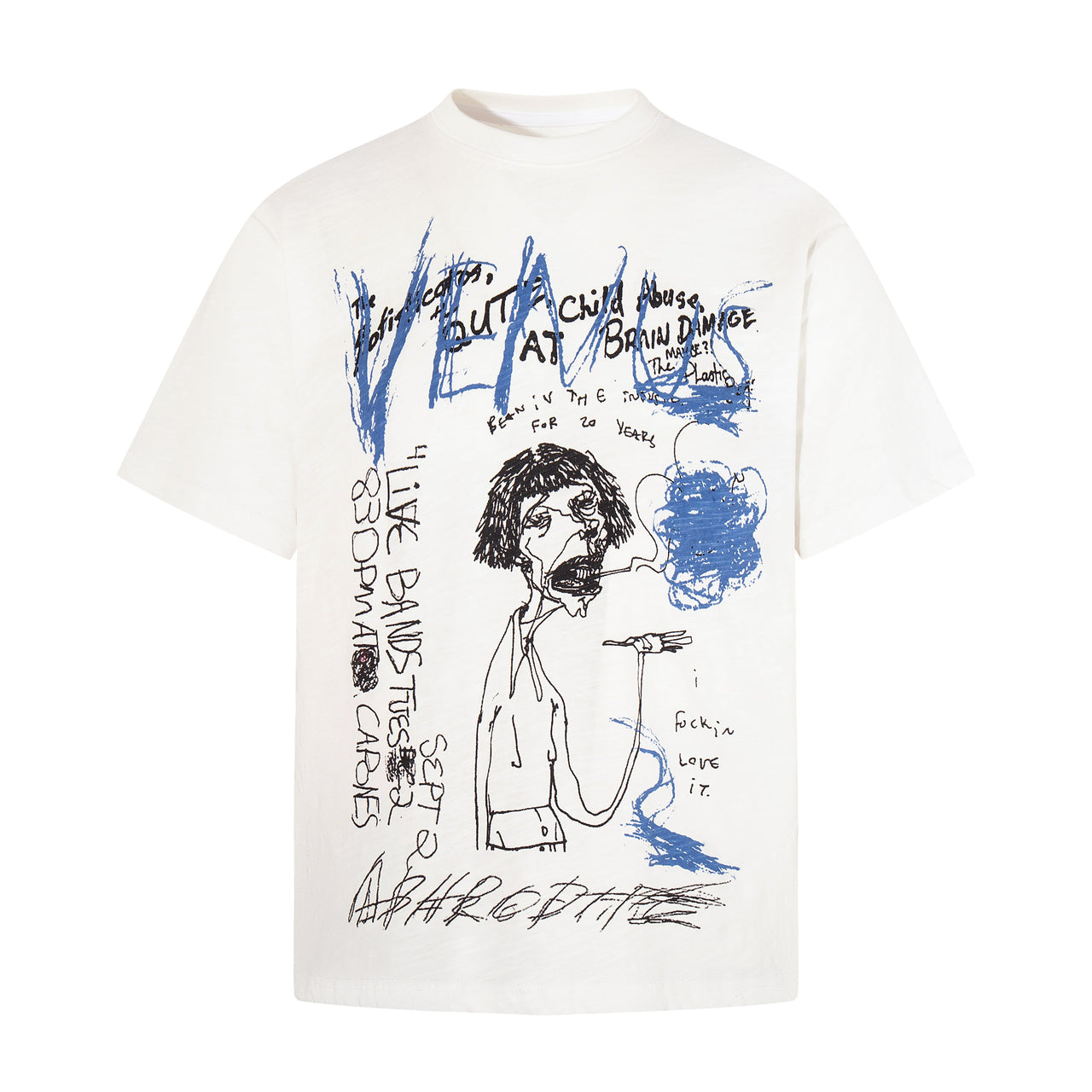 Omirad Abstract Sketch Graphic T-Shirt