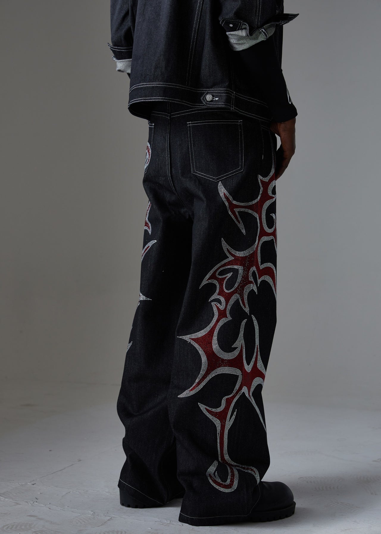 Omirad Graphic Denim Pants