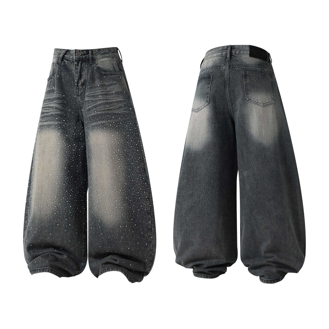 Omirad Starfade Wide-Leg Denim Pants