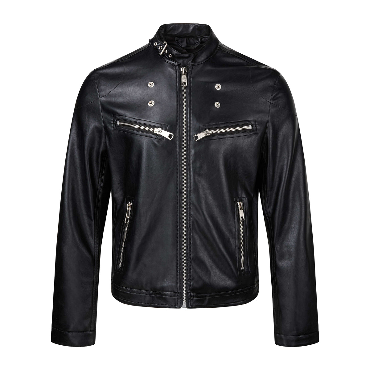 Omirad Coated Moto Zip Jacket