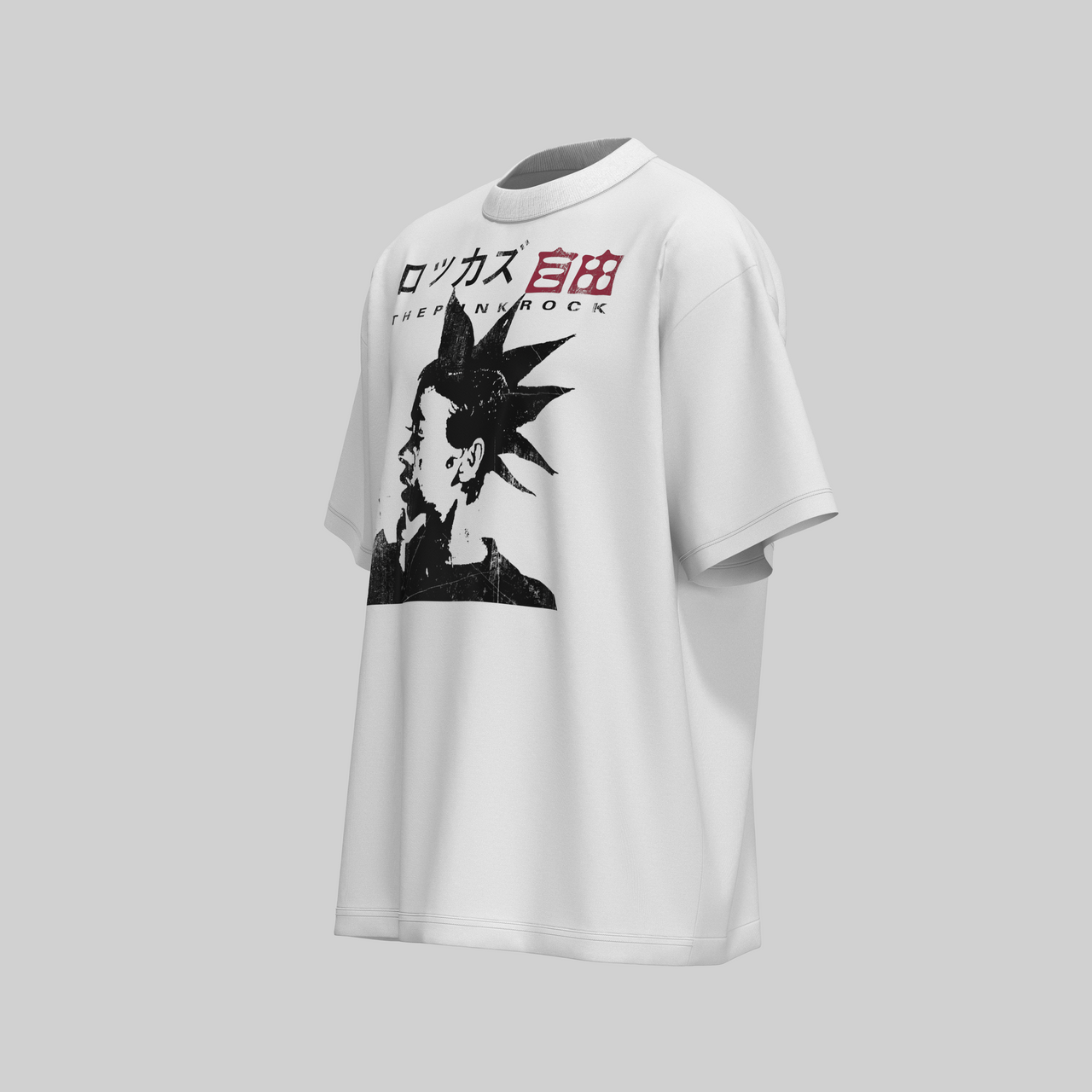 American Streetwear 3D Print Tee