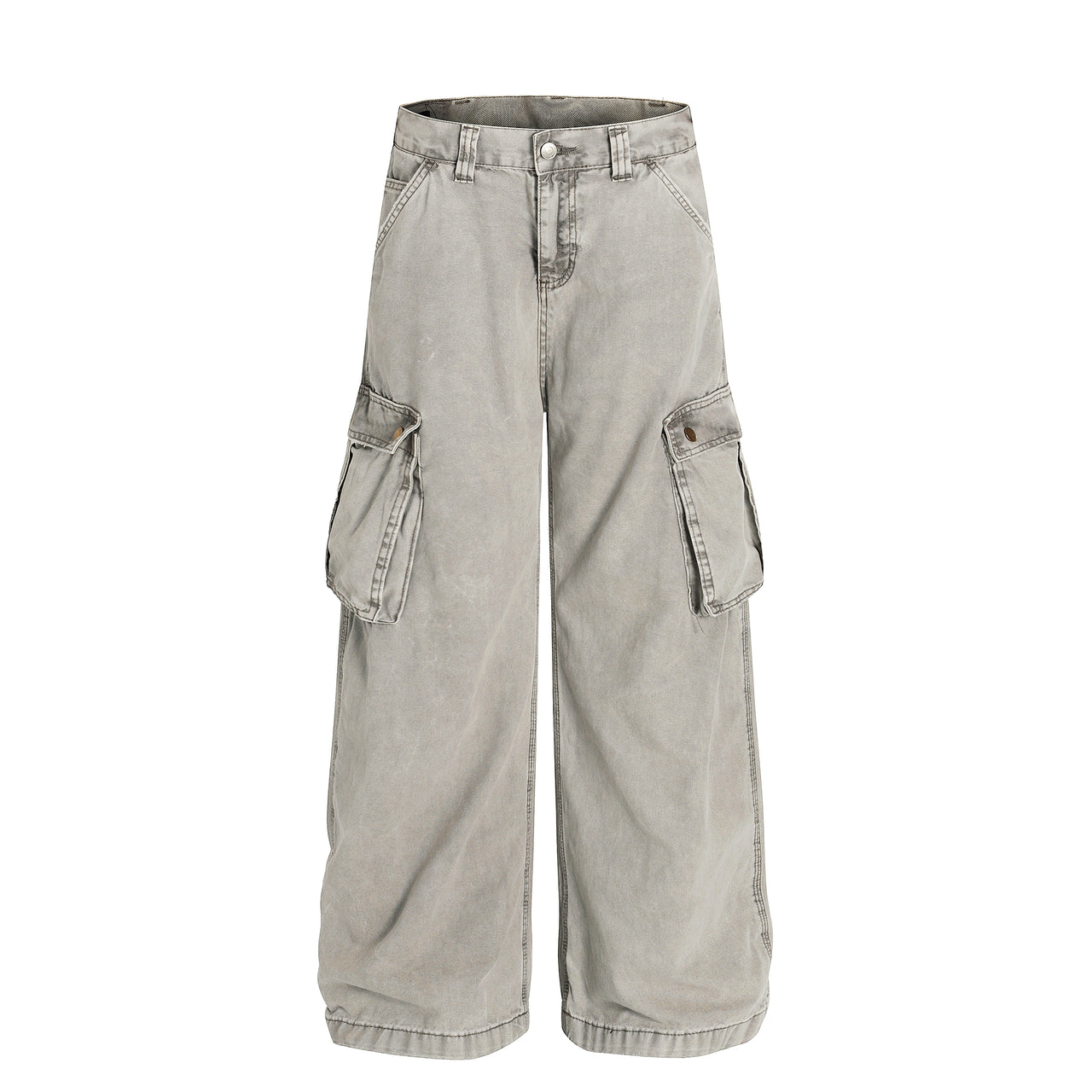 Omirad Vintage Cargo Wide-Leg Pants