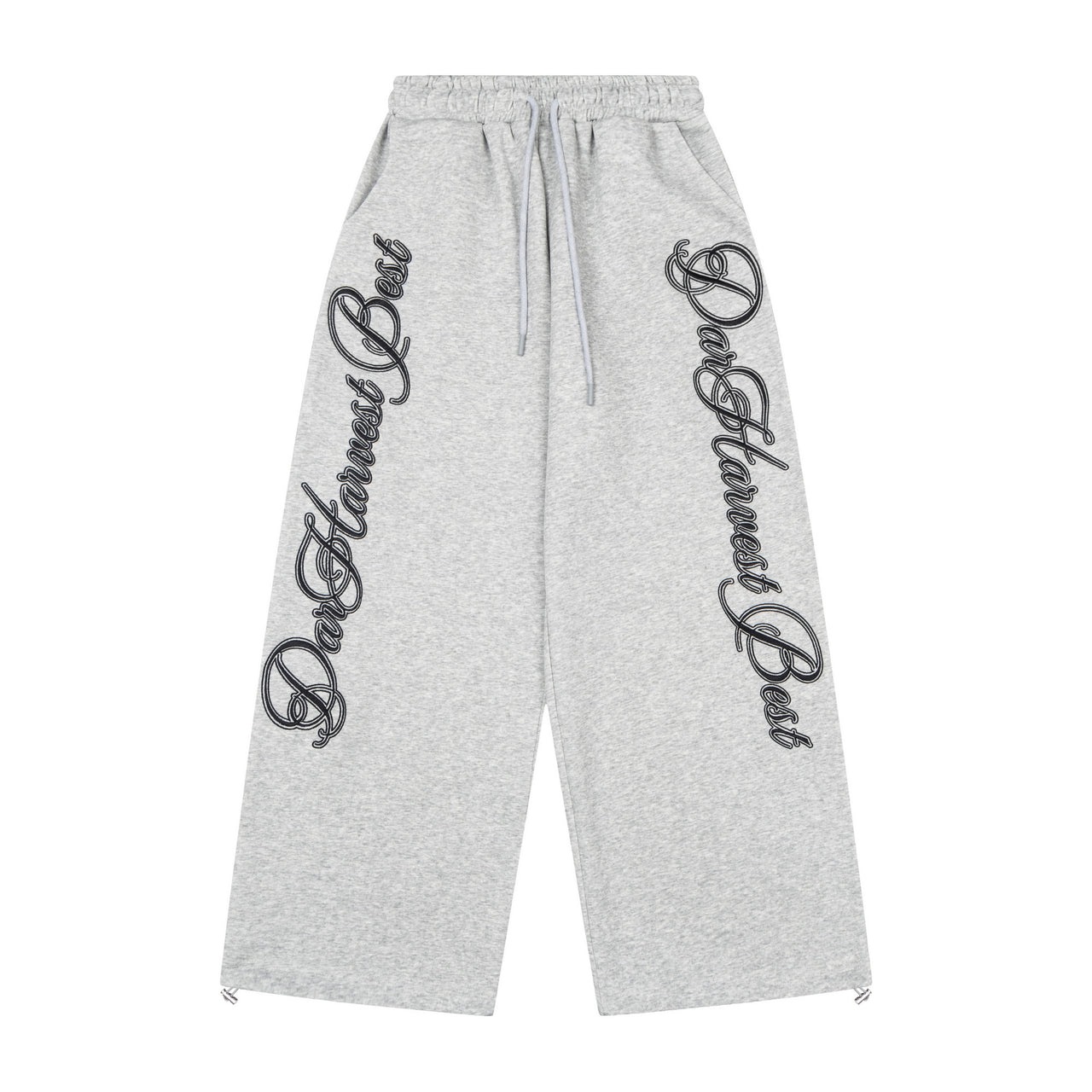 Omirad Script Logo Wide-Leg Sweatpants