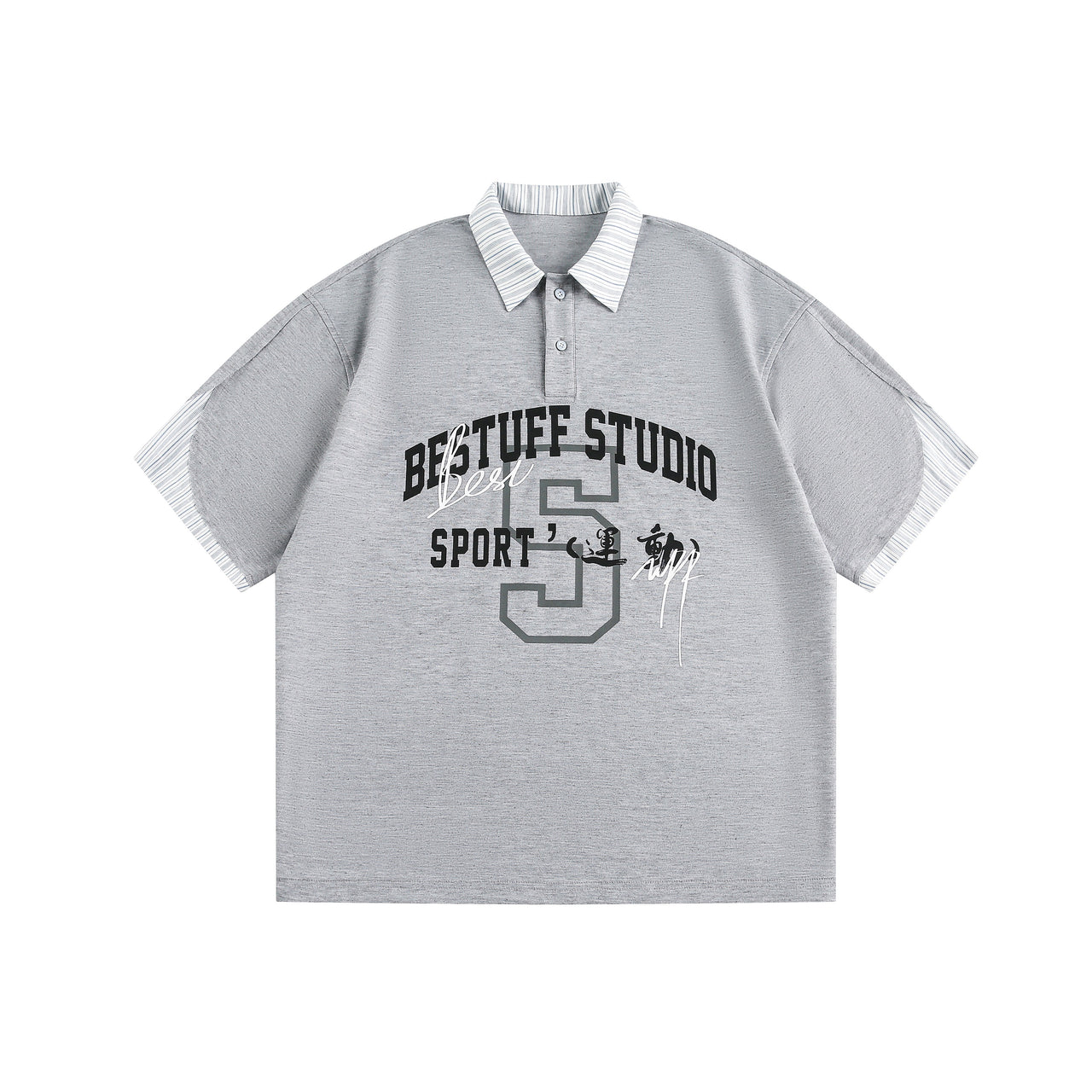 American High Street Letter Print Tee