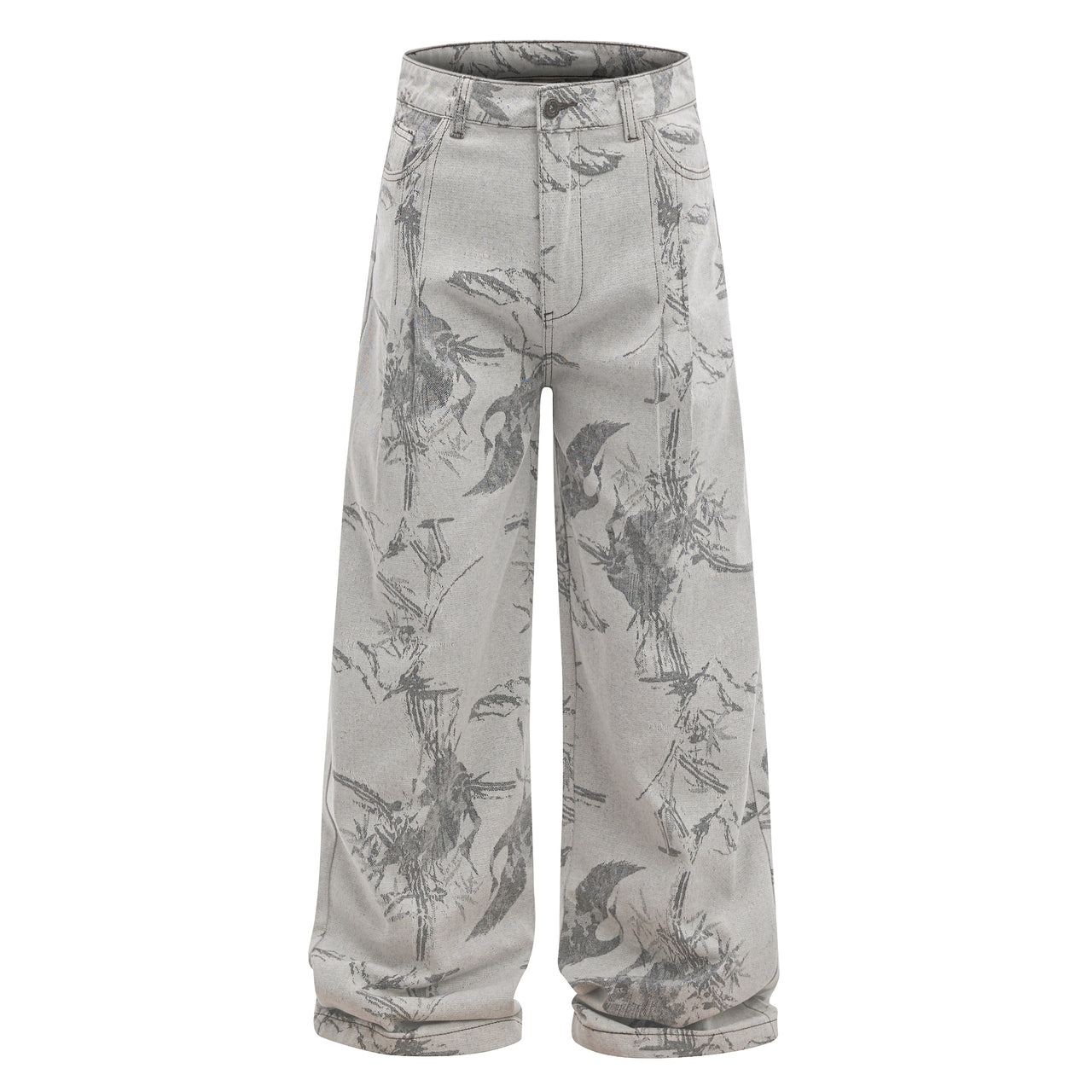 American Vintage Heavy-Duty Jacquard Jeans