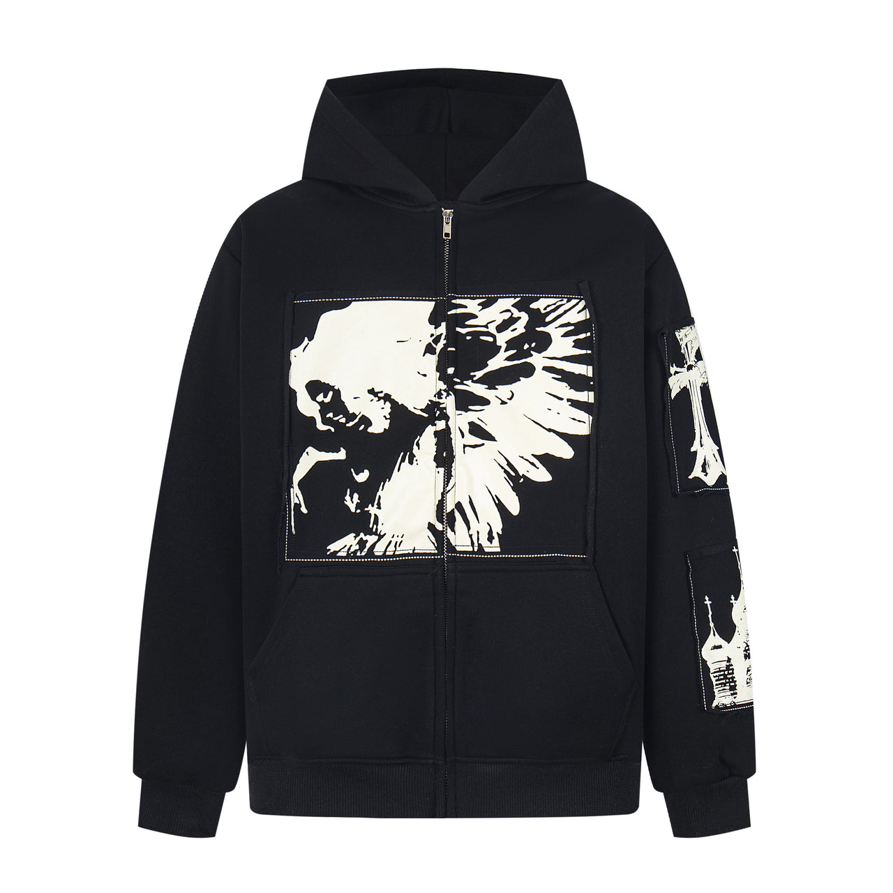 Omirad Graphic Zip Hoodie