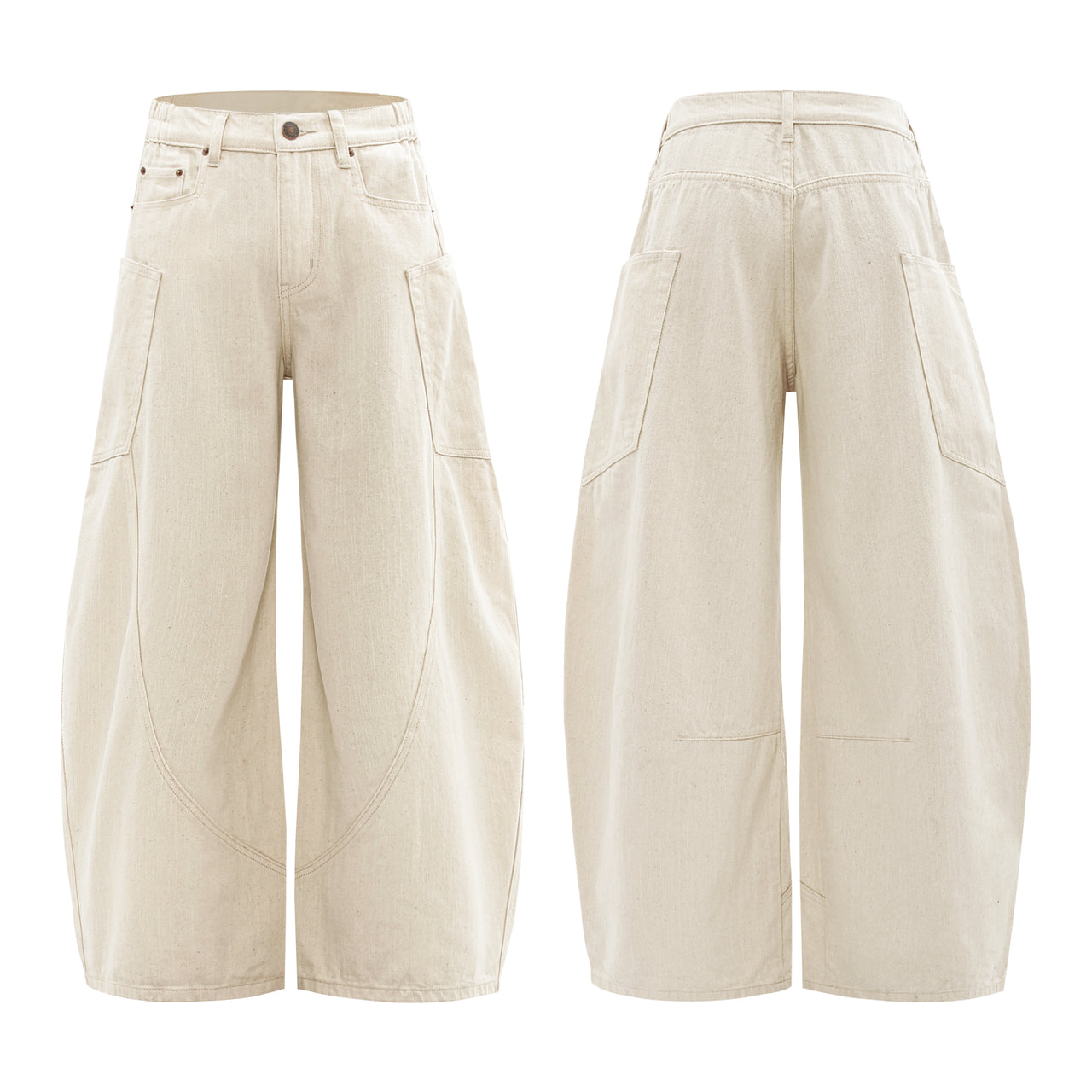 American Vintage Panel Curved Blade Jeans