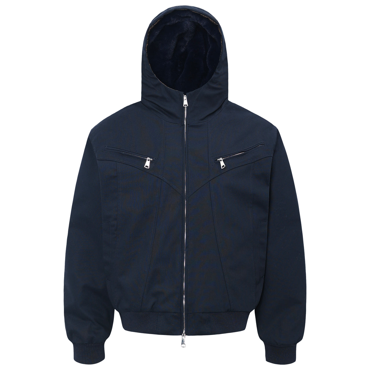 Faux Rabbit Fur Jacket