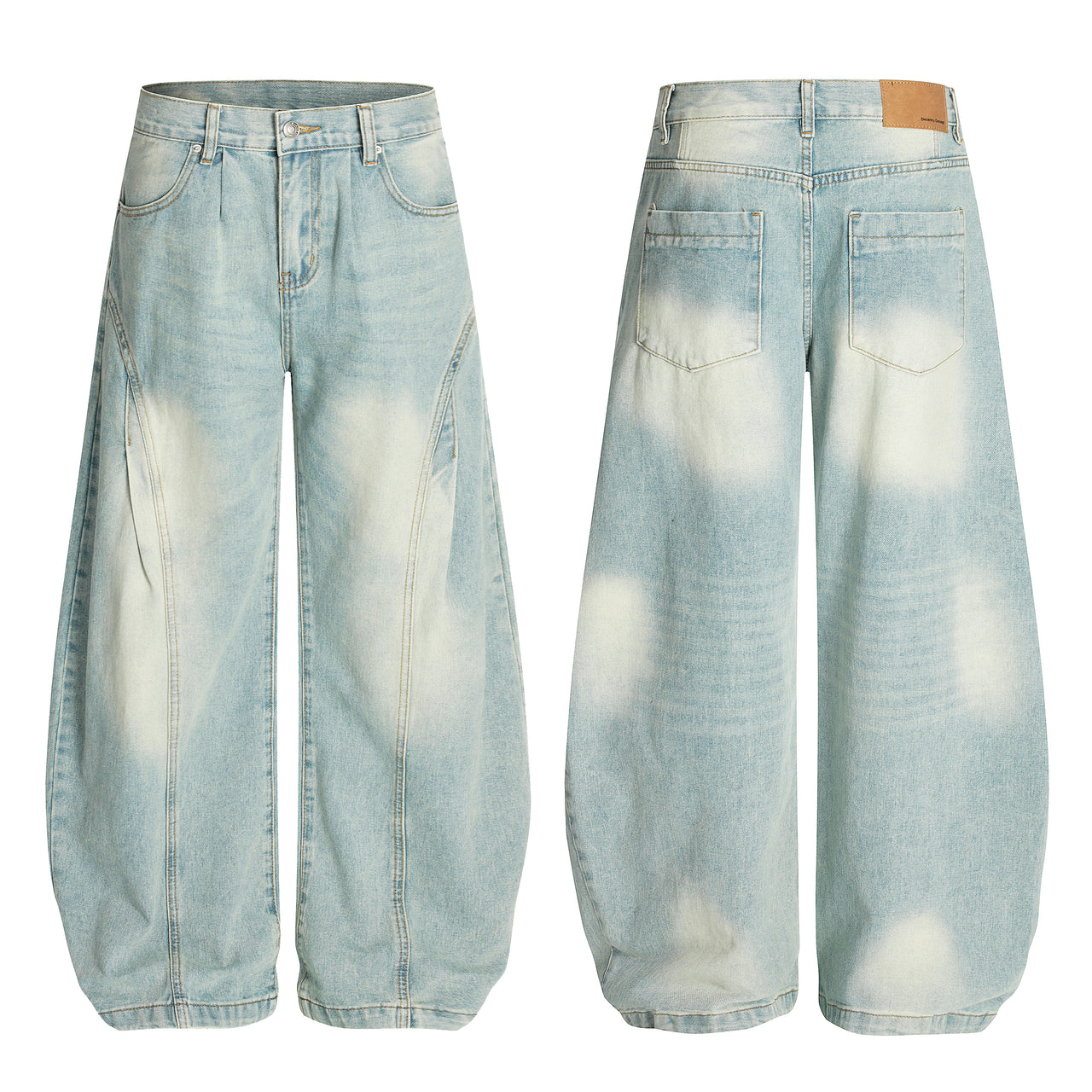 Omirad Cloud-Fade Balloon Jeans
