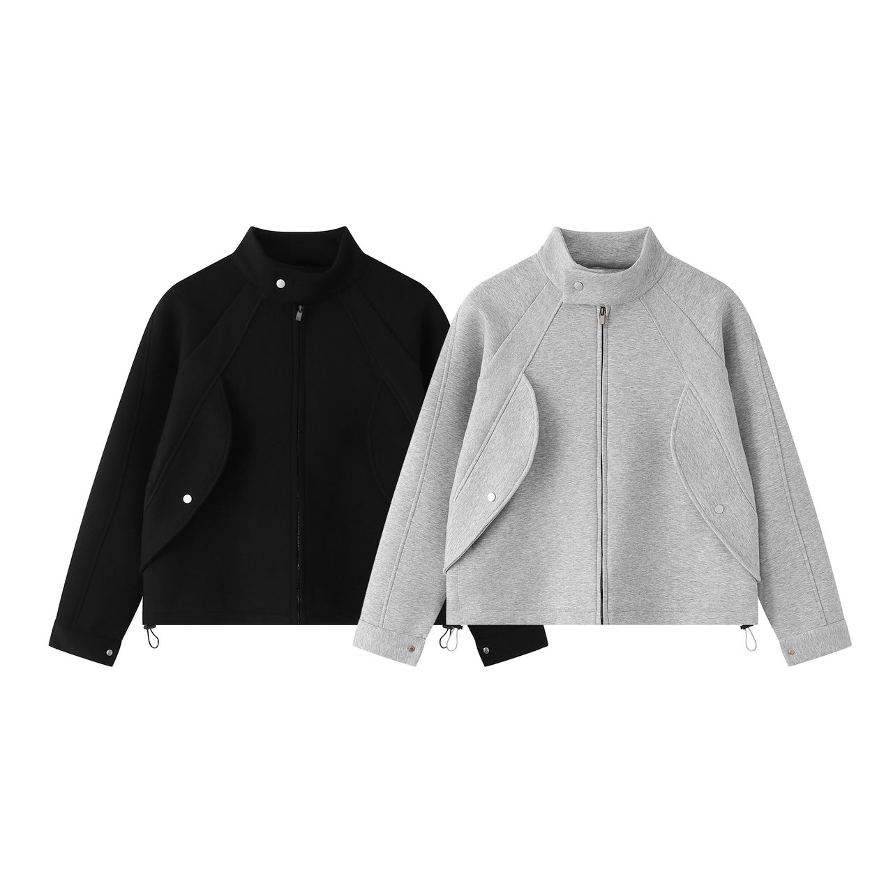 Omirad Structured Panel Zip Jacket