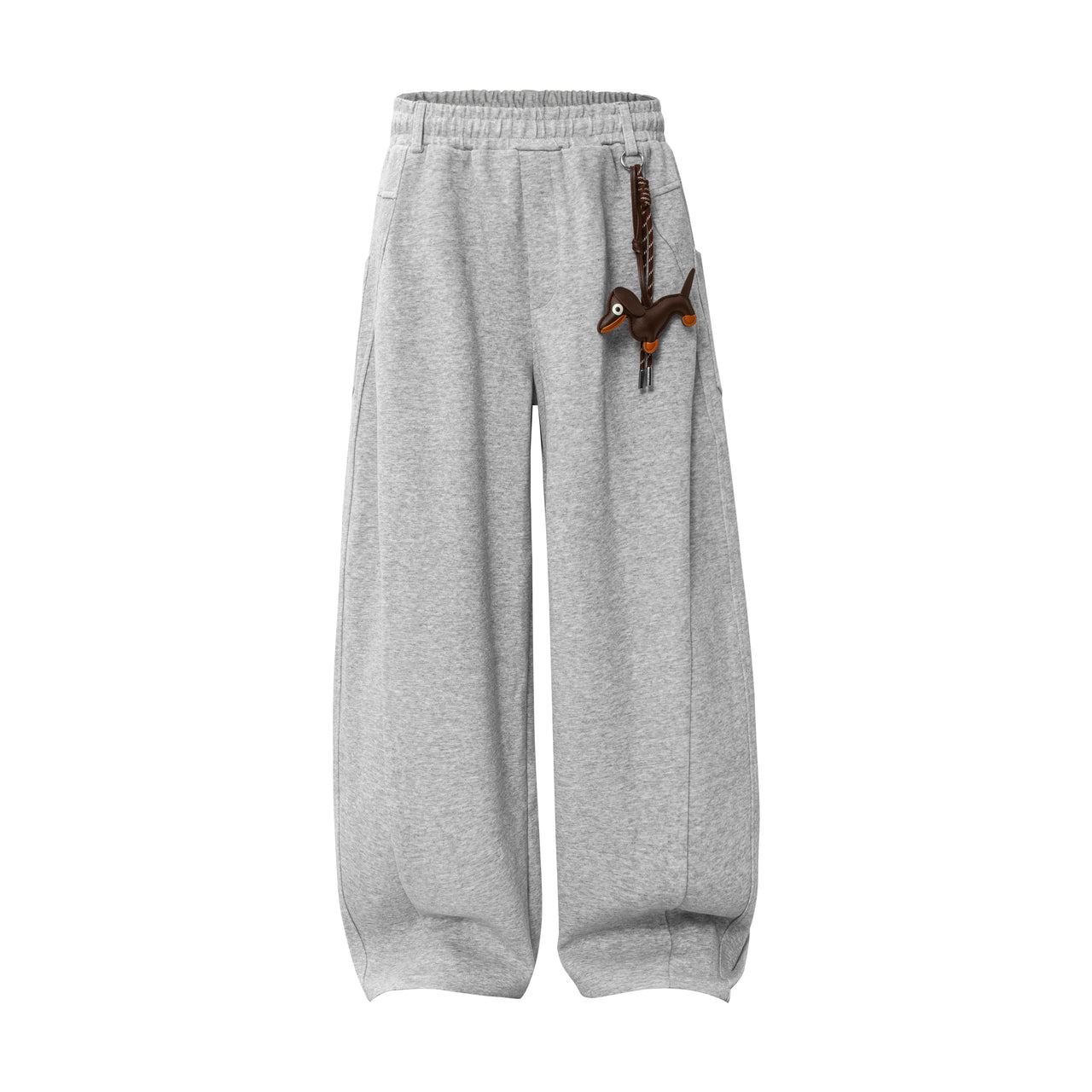 Omirad Plush-Charm Wide Sweatpants