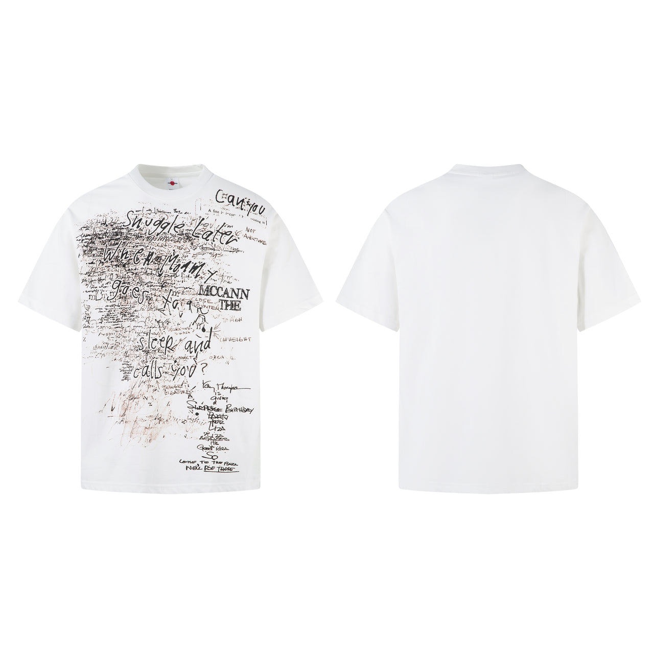 Distressed Graffiti Tee