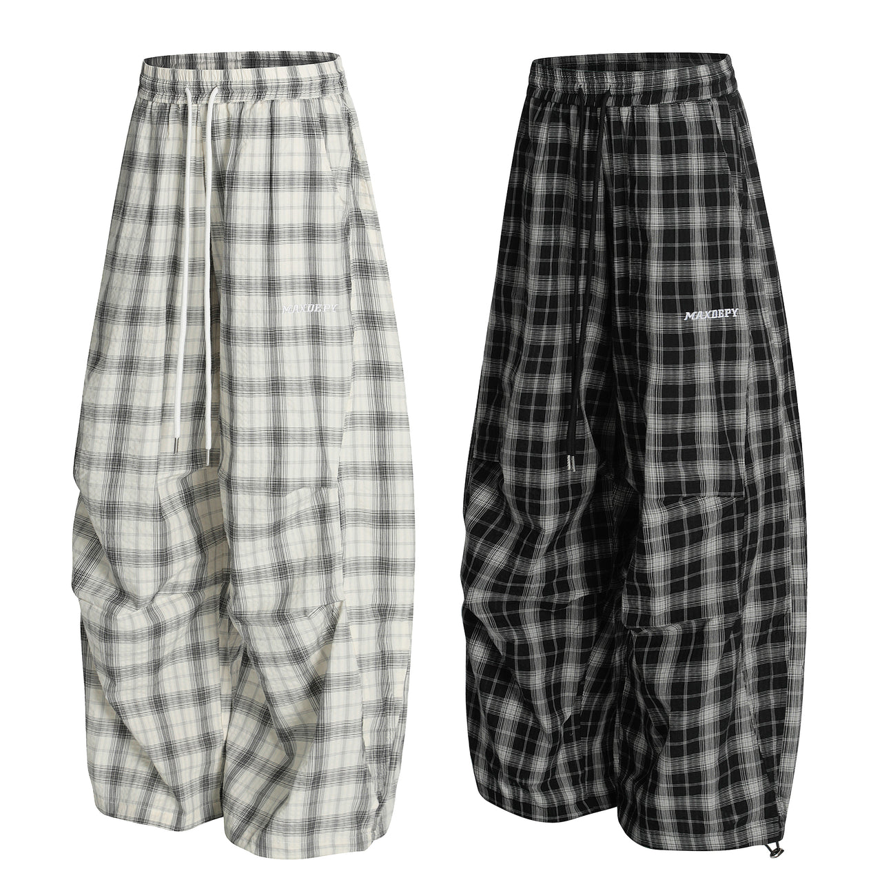 American Vintage Checkered Casual Pants
